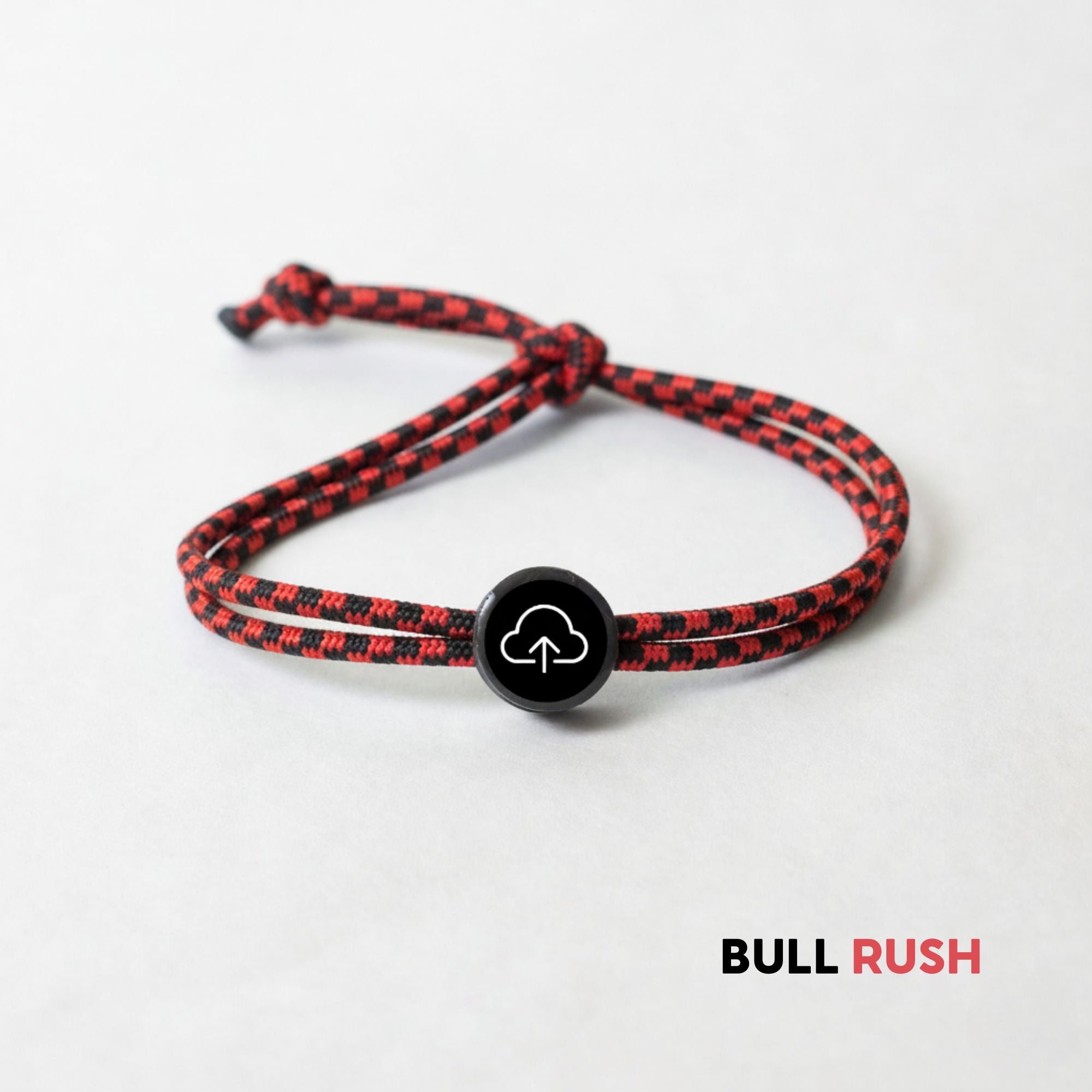 Tap Beacon Bracelets on Stretch Cord