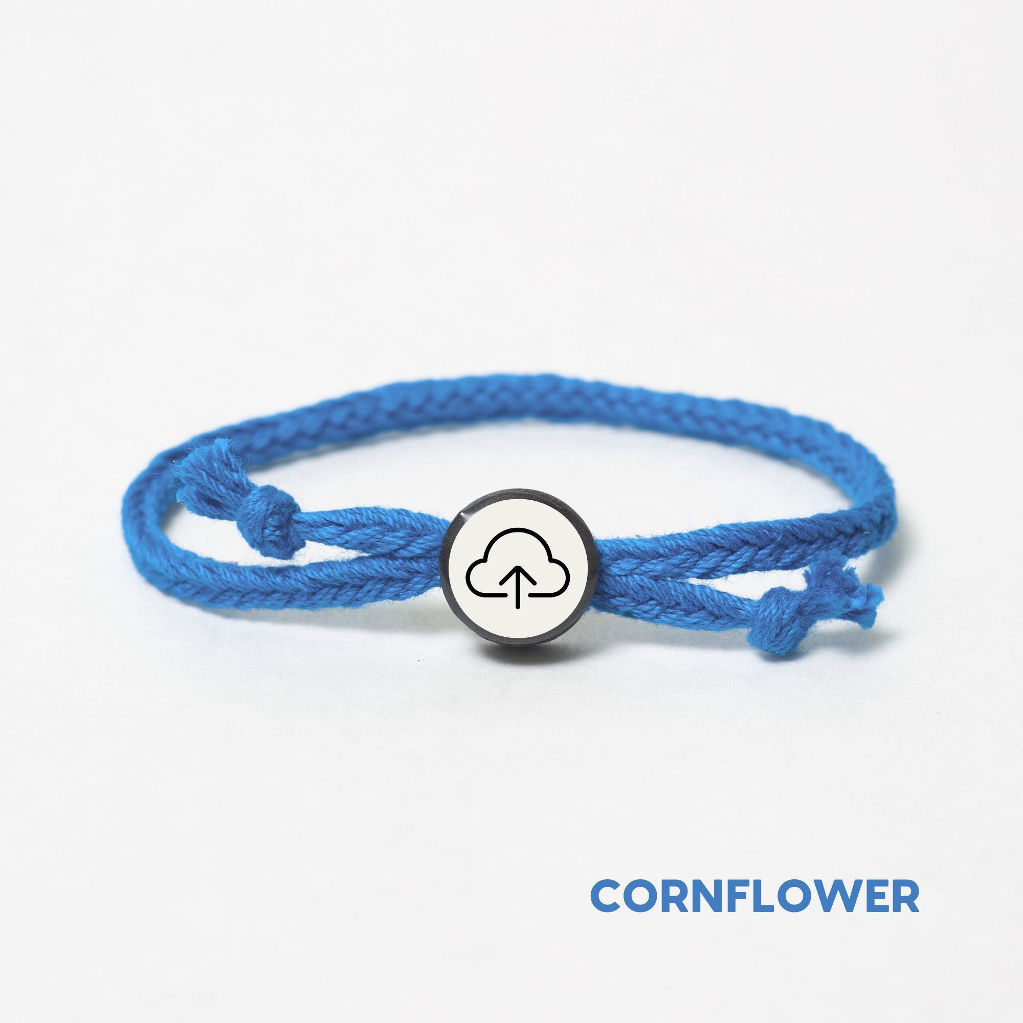 Tap Beacon Bracelets on Hand-woven Cord