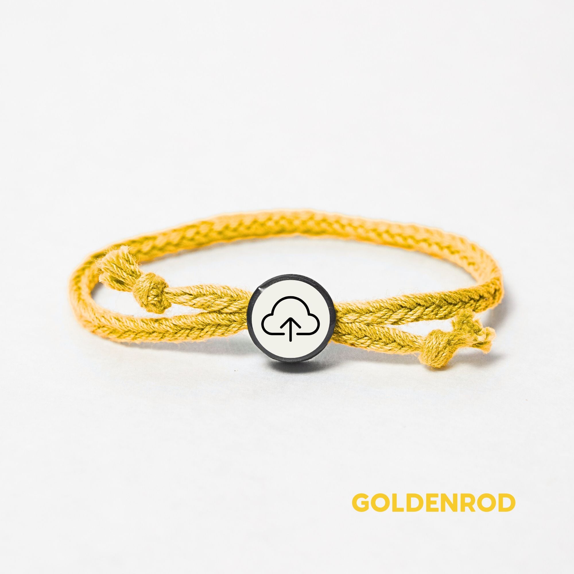 Tap Beacon Bracelets on Hand-woven Cord