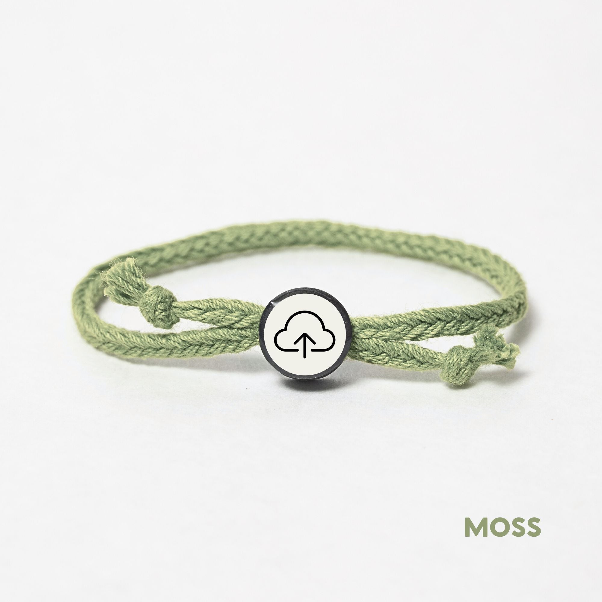 Tap Beacon Bracelets on Hand-woven Cord
