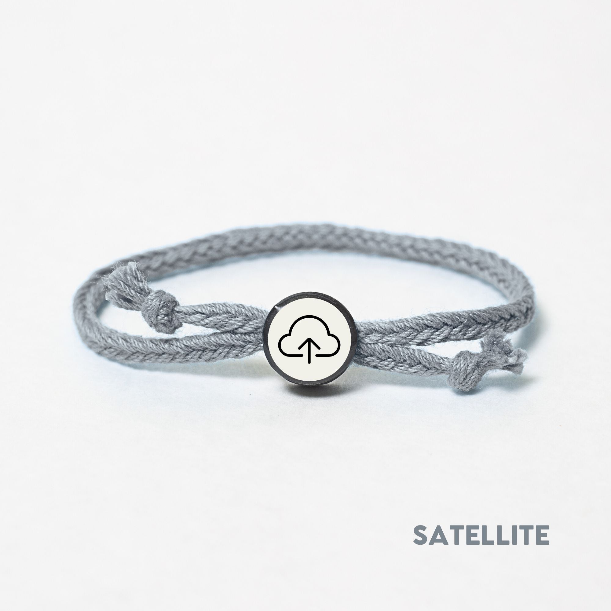 Tap Beacon Bracelets on Hand-woven Cord