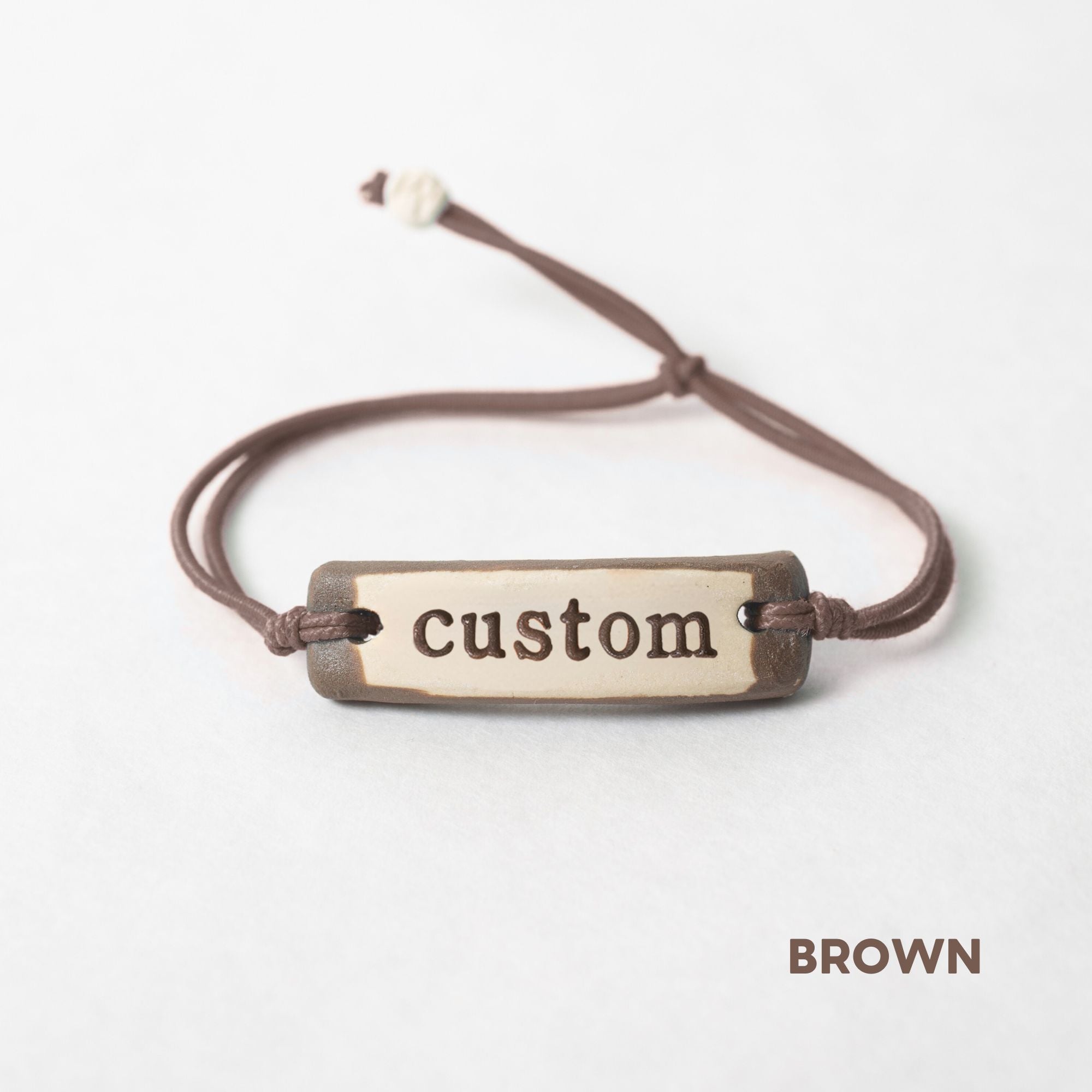 The Original Clay Bracelets on Elastic Cord