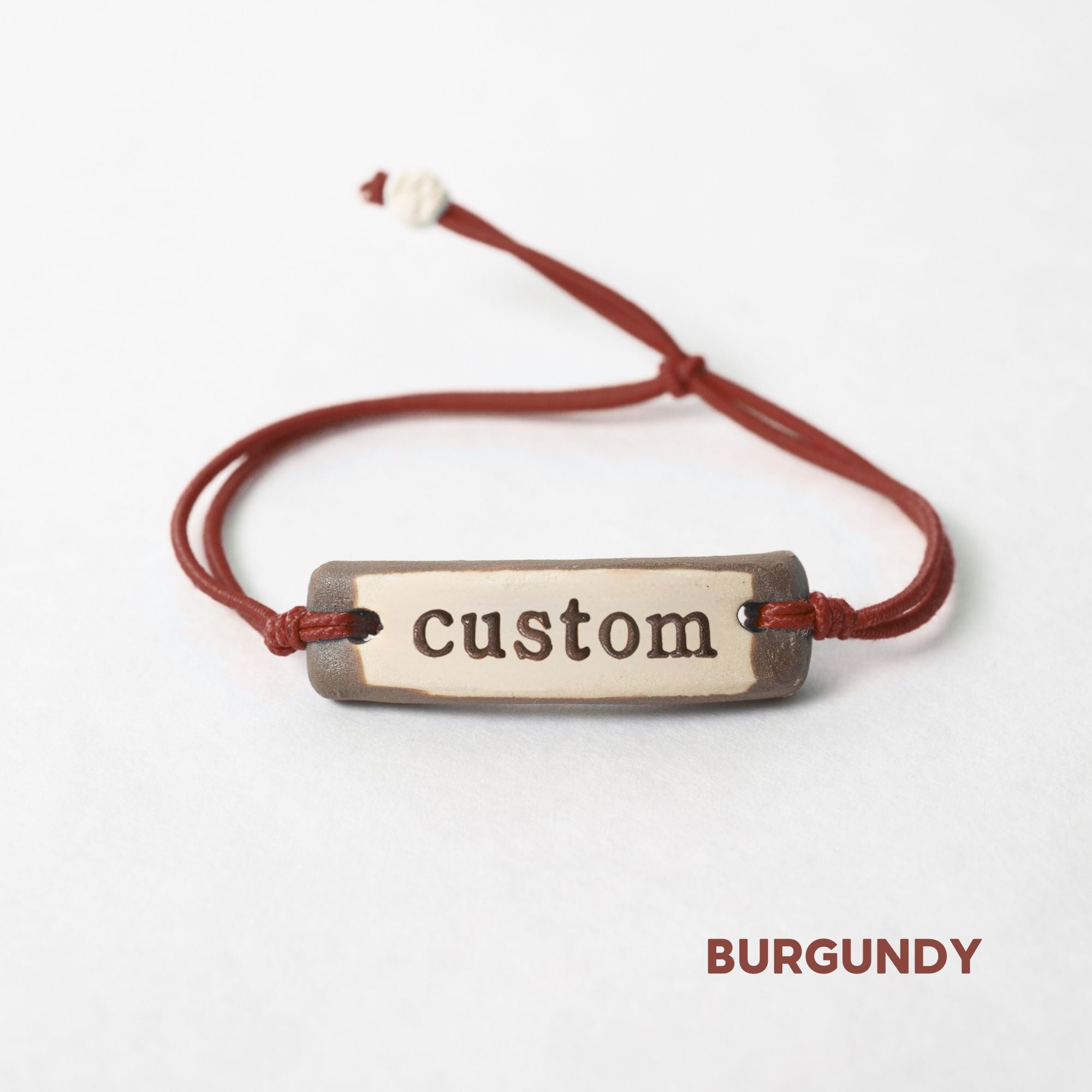 The Original Clay Bracelets on Elastic Cord