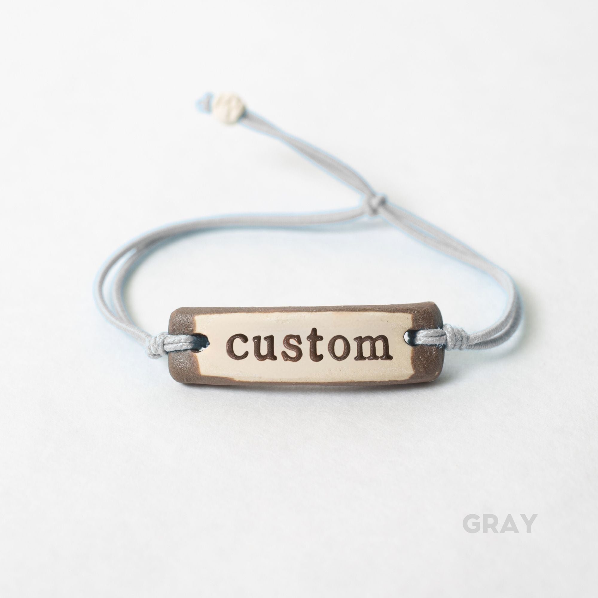 The Original Clay Bracelets on Elastic Cord