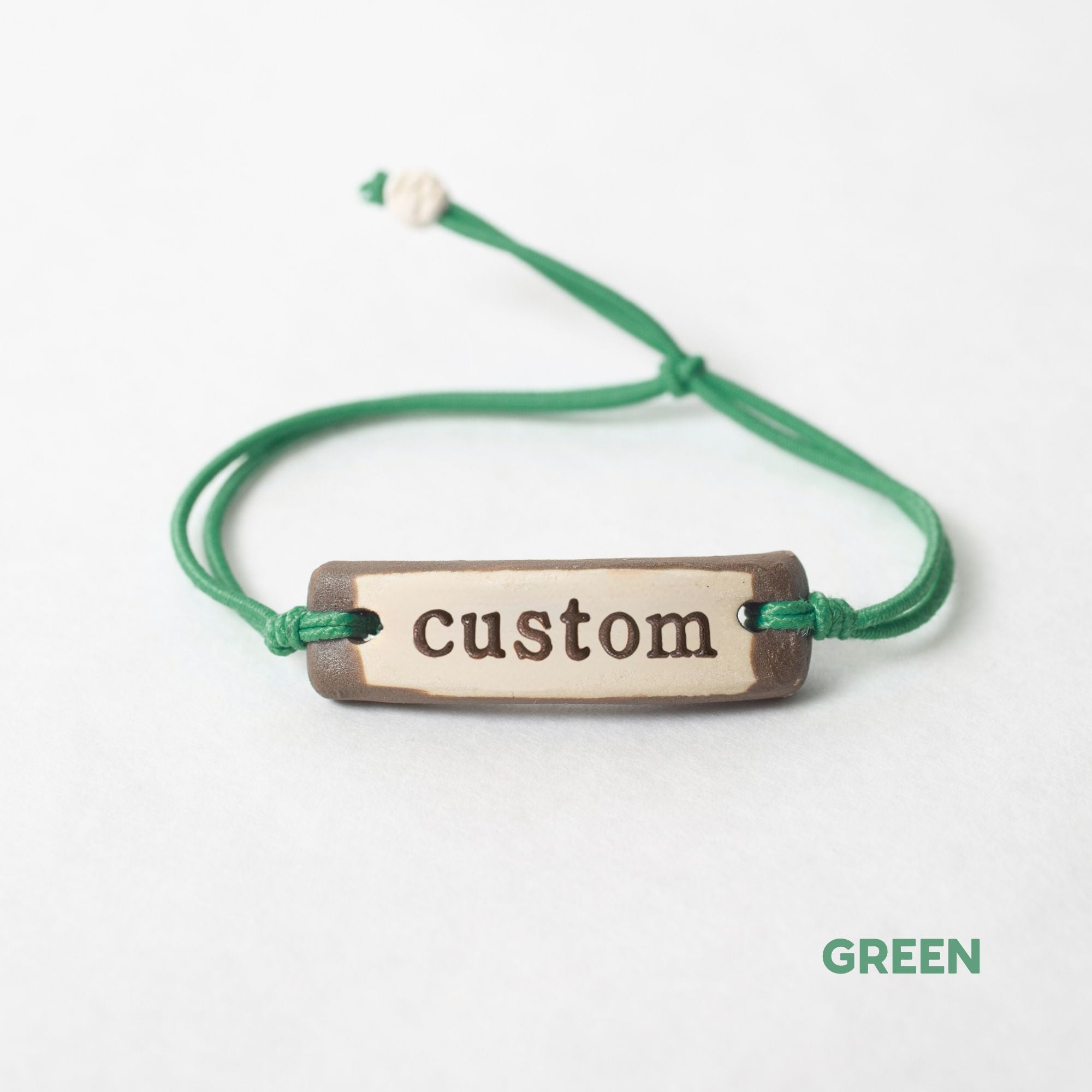 The Original Clay Bracelets on Elastic Cord