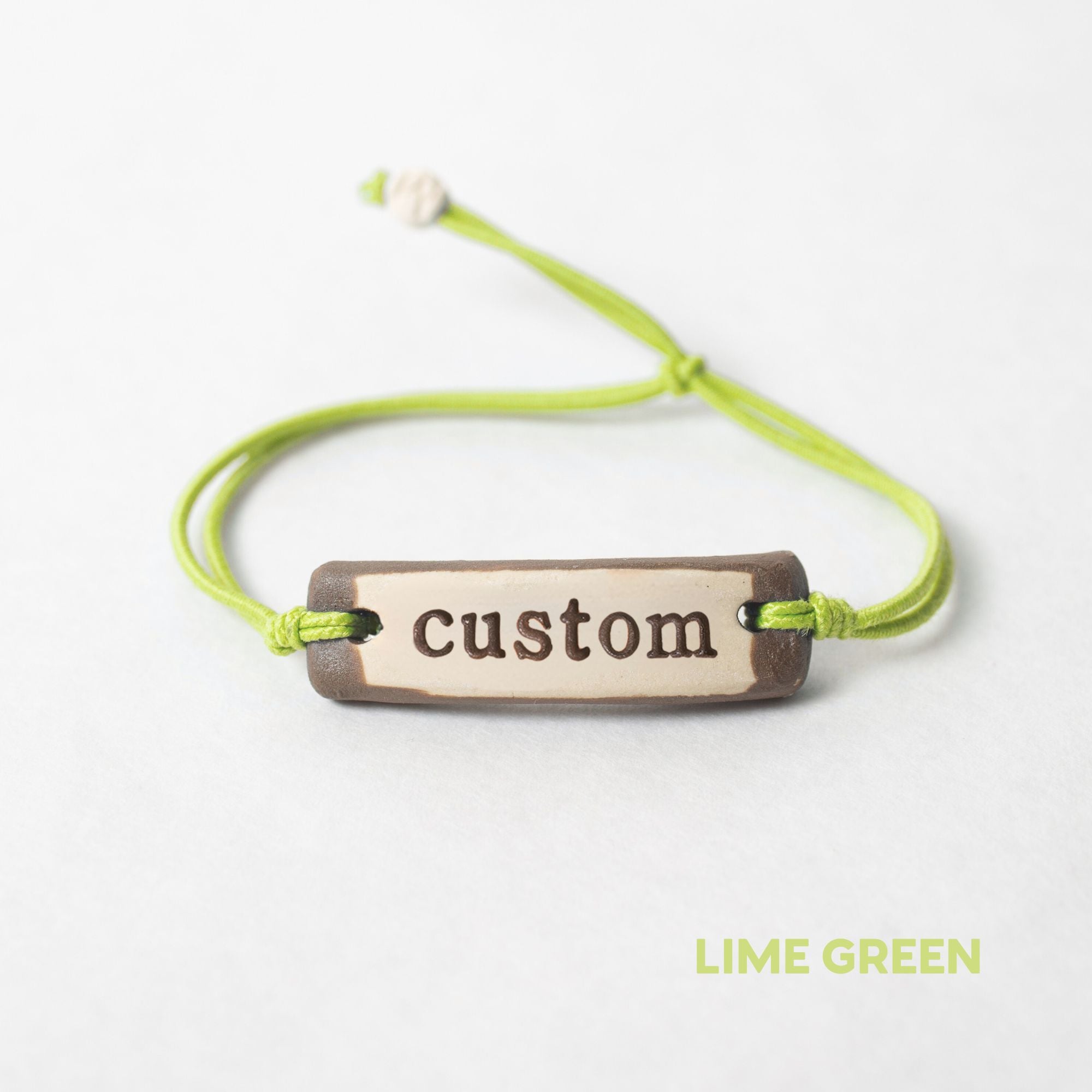 The Original Clay Bracelets on Elastic Cord