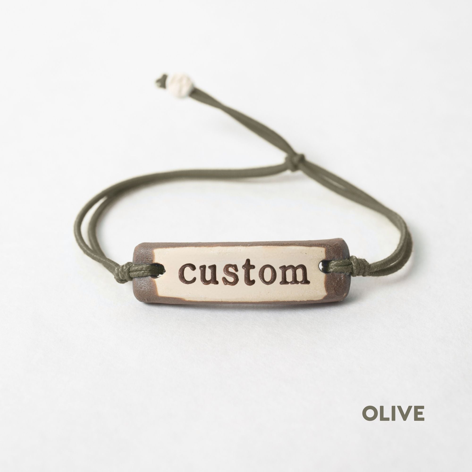 The Original Clay Bracelets on Elastic Cord