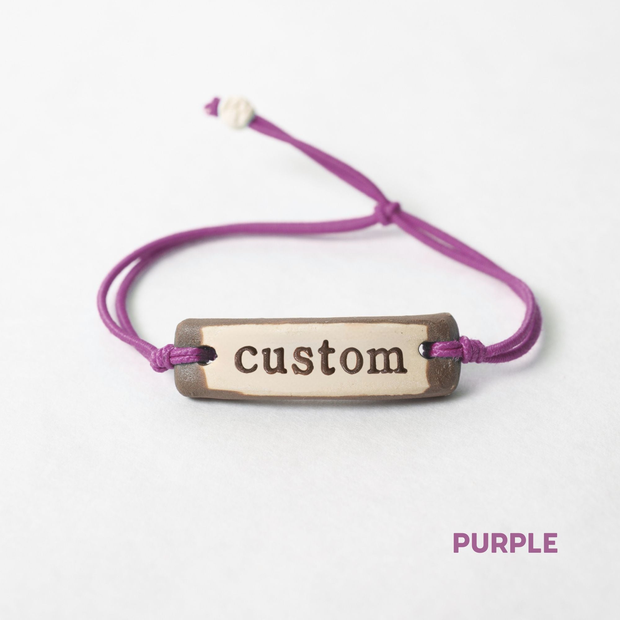 The Original Clay Bracelets on Elastic Cord