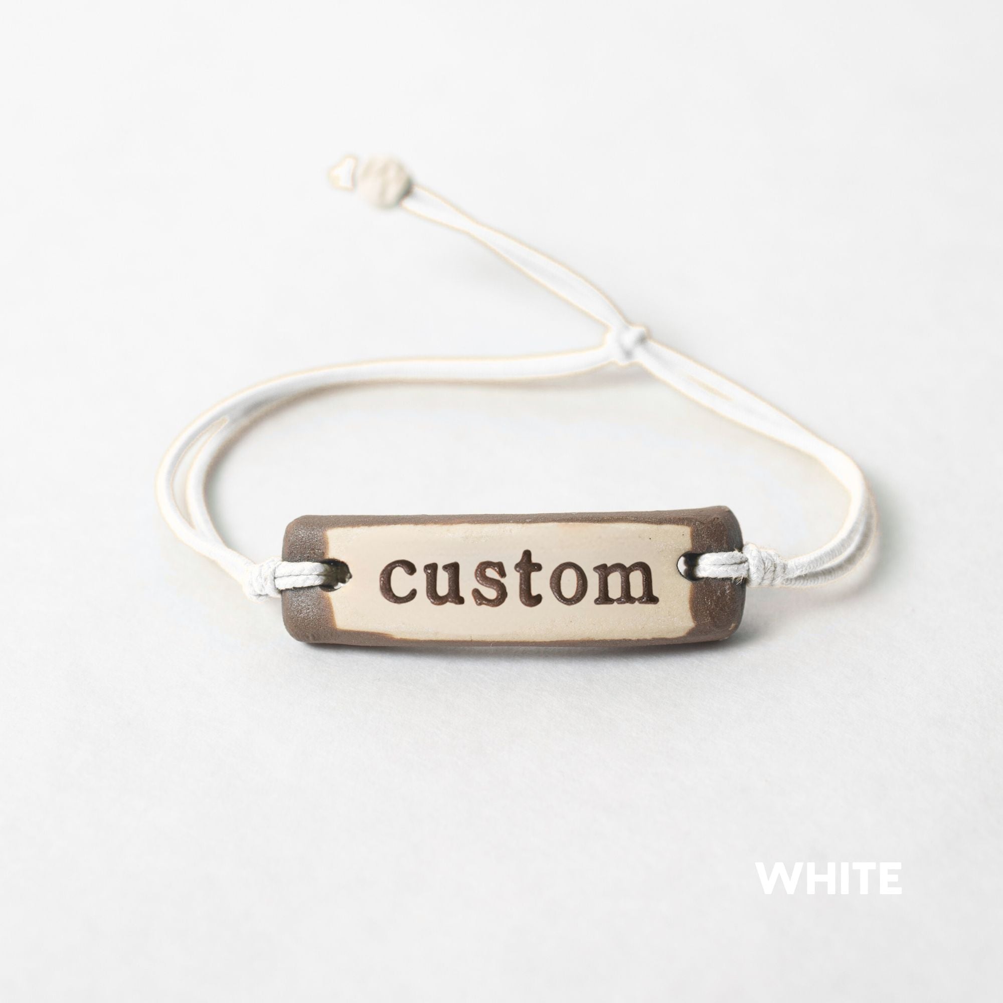 The Original Clay Bracelets on Elastic Cord