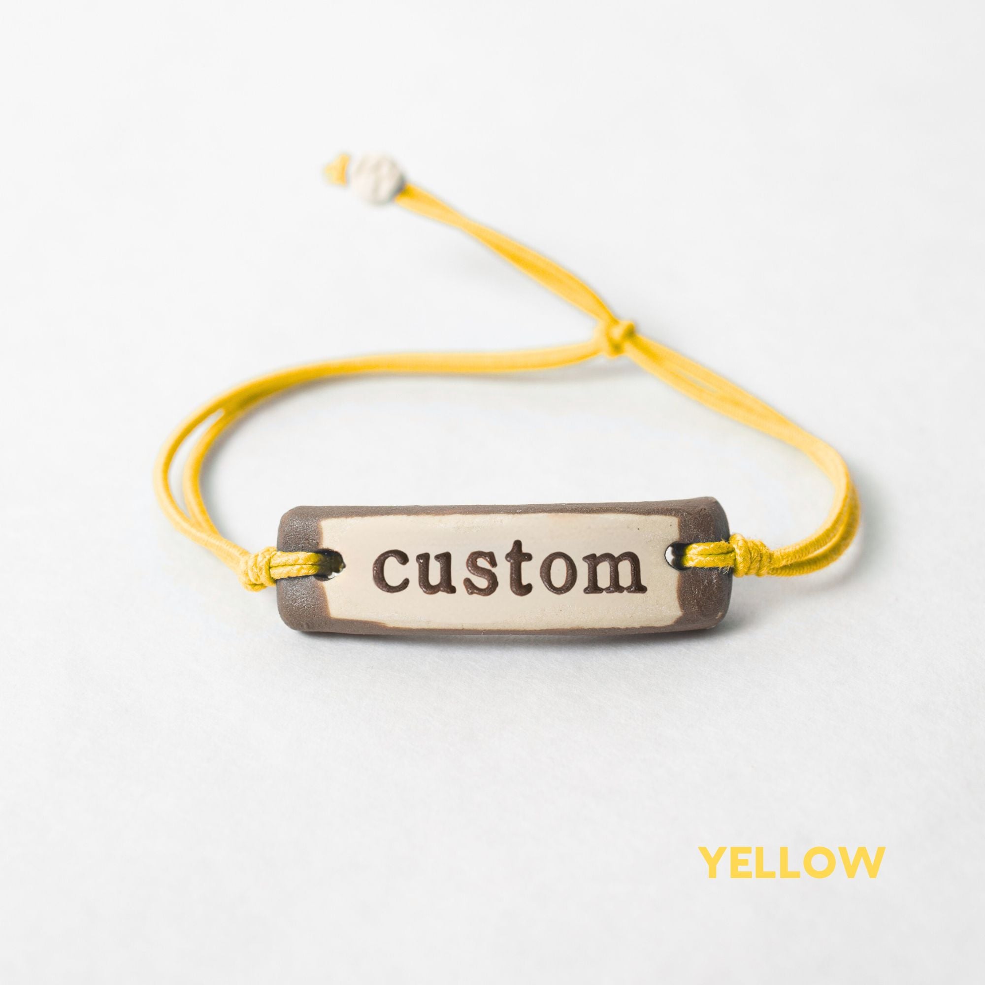 The Original Clay Bracelets on Elastic Cord