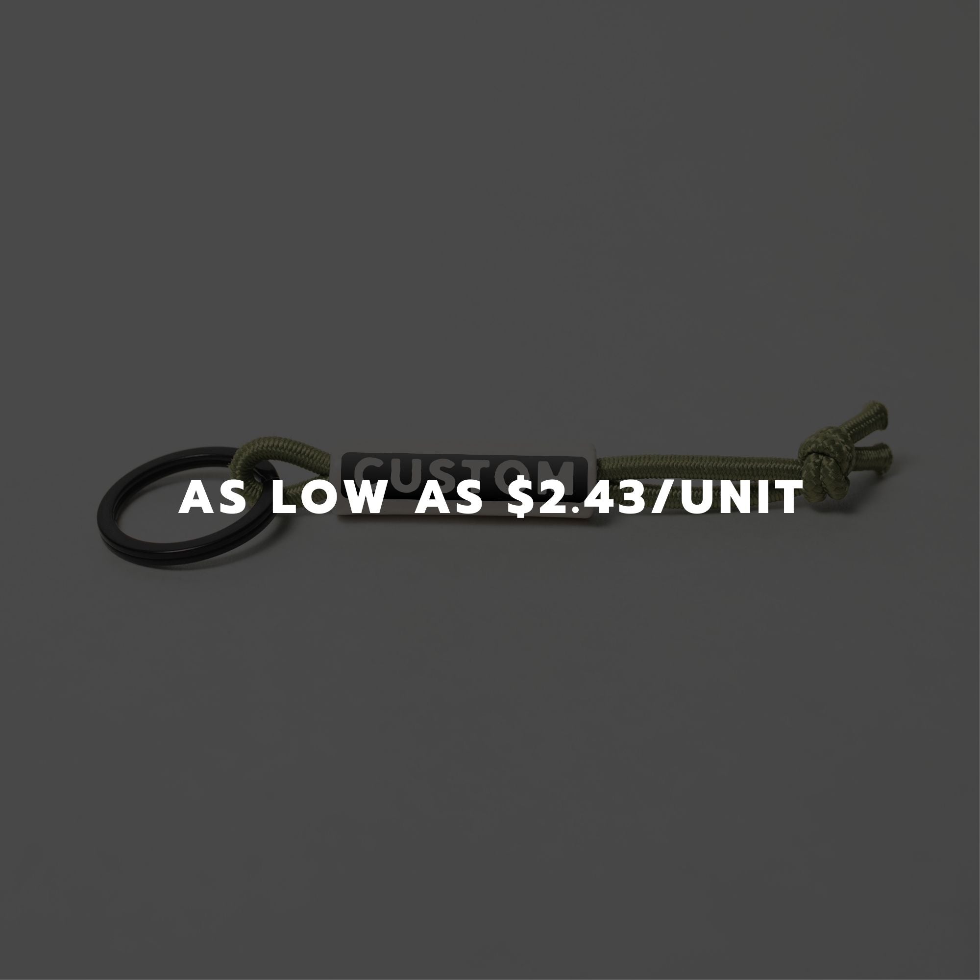 Active Gear Keychains on Stretch Cord