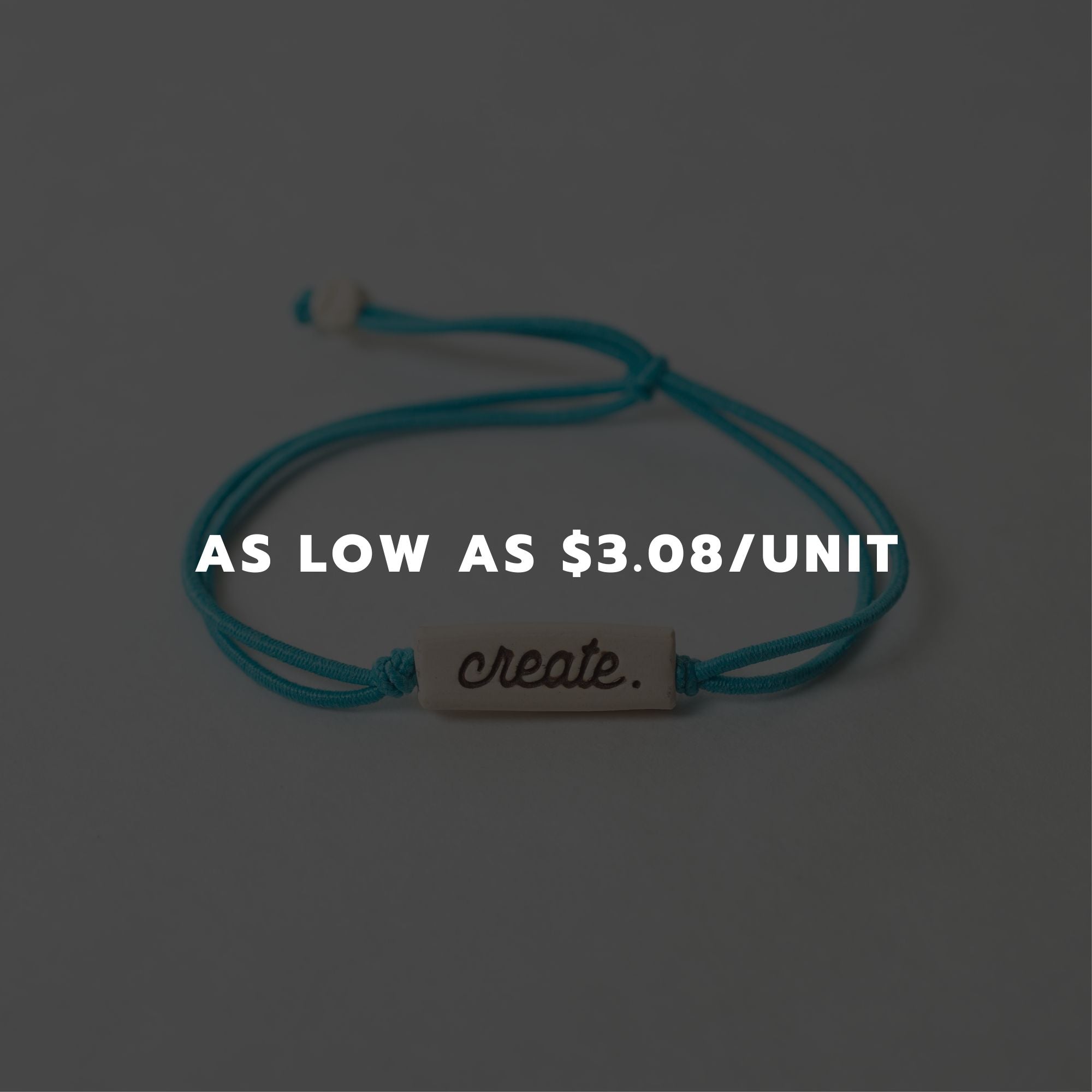 Lovely Bracelets on Elastic Cord