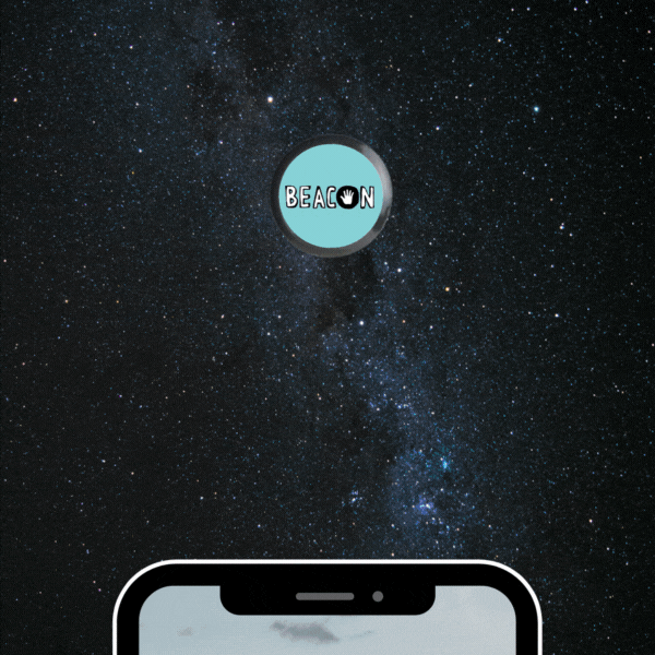 Beacon Smart Product Rainbow Woven Bracelet MudLOVE