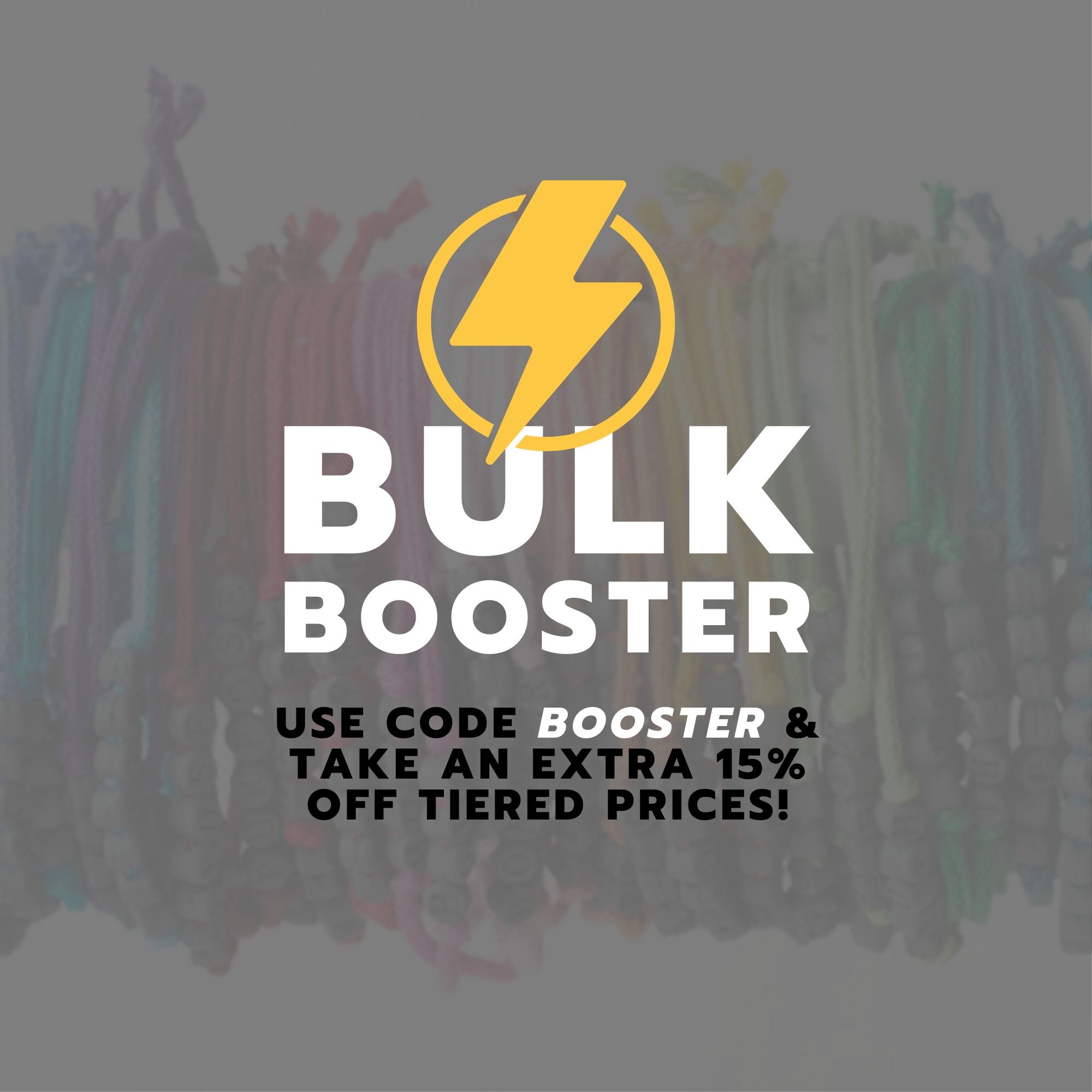 Tap Beacon Bracelets on Stretch Cord