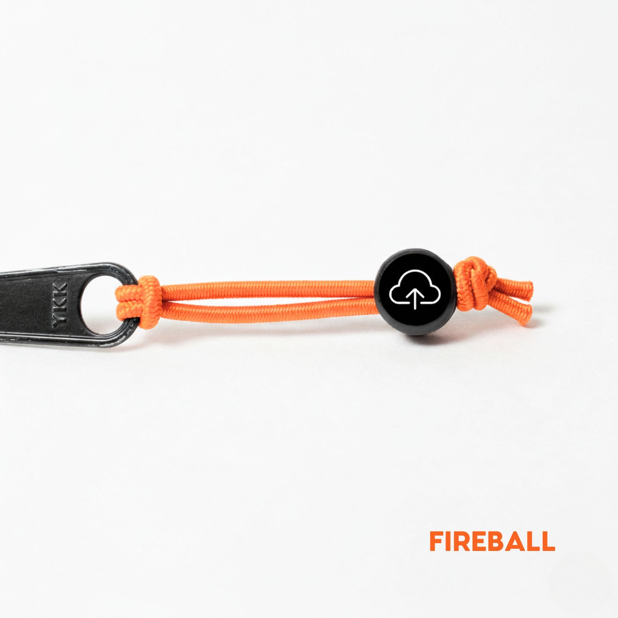 Tap Beacon Zipper Tags on Stretch Cord