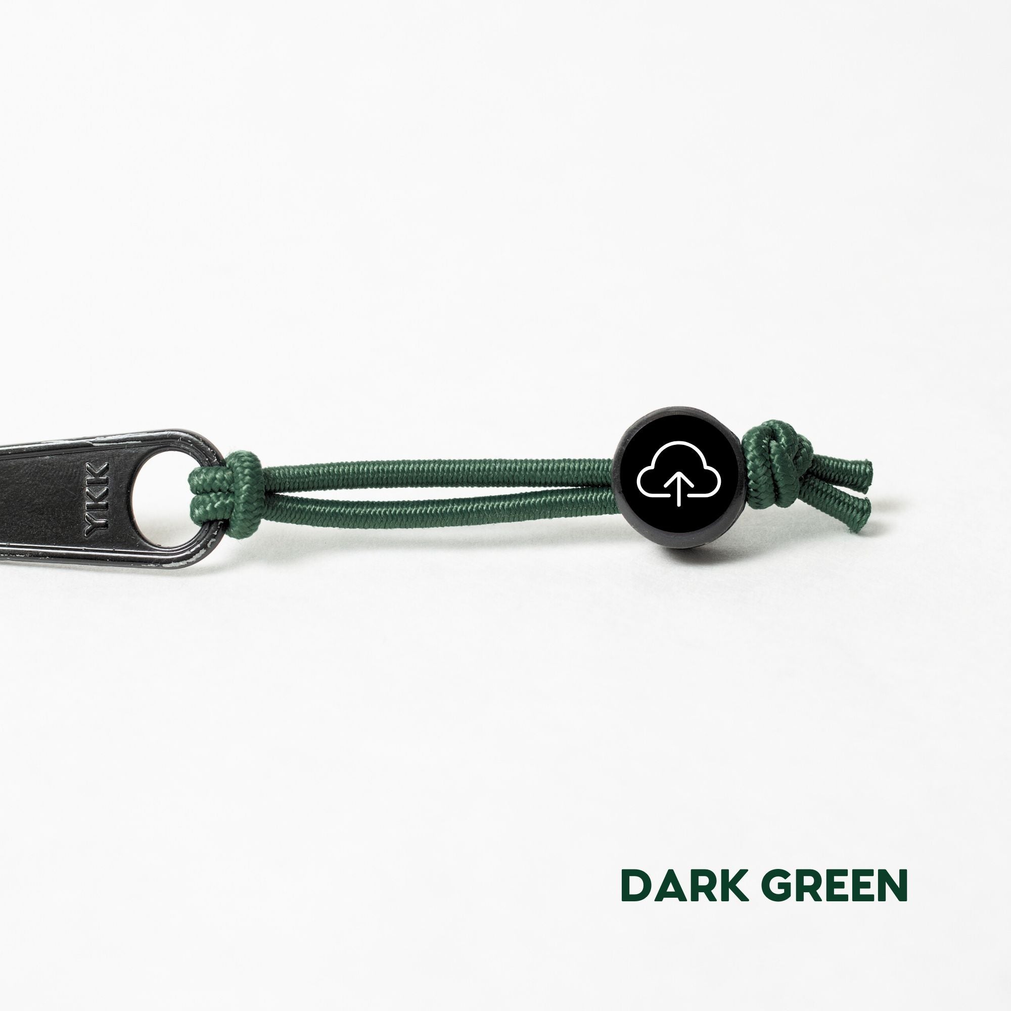 Tap Beacon Zipper Tags on Stretch Cord