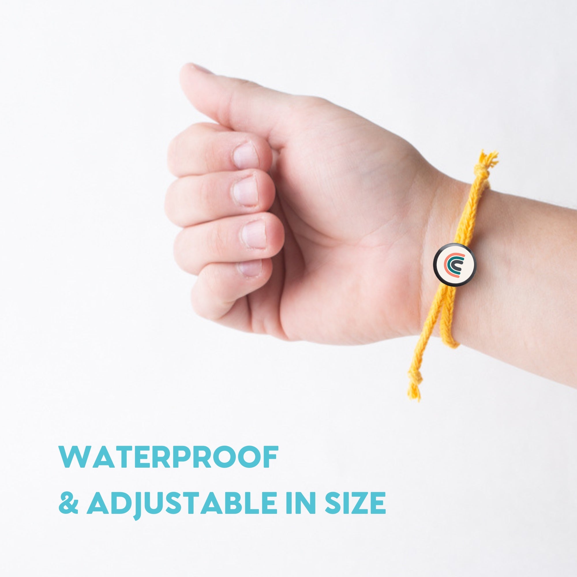 Custom Beacon Smart Product Woven Bracelets BULK