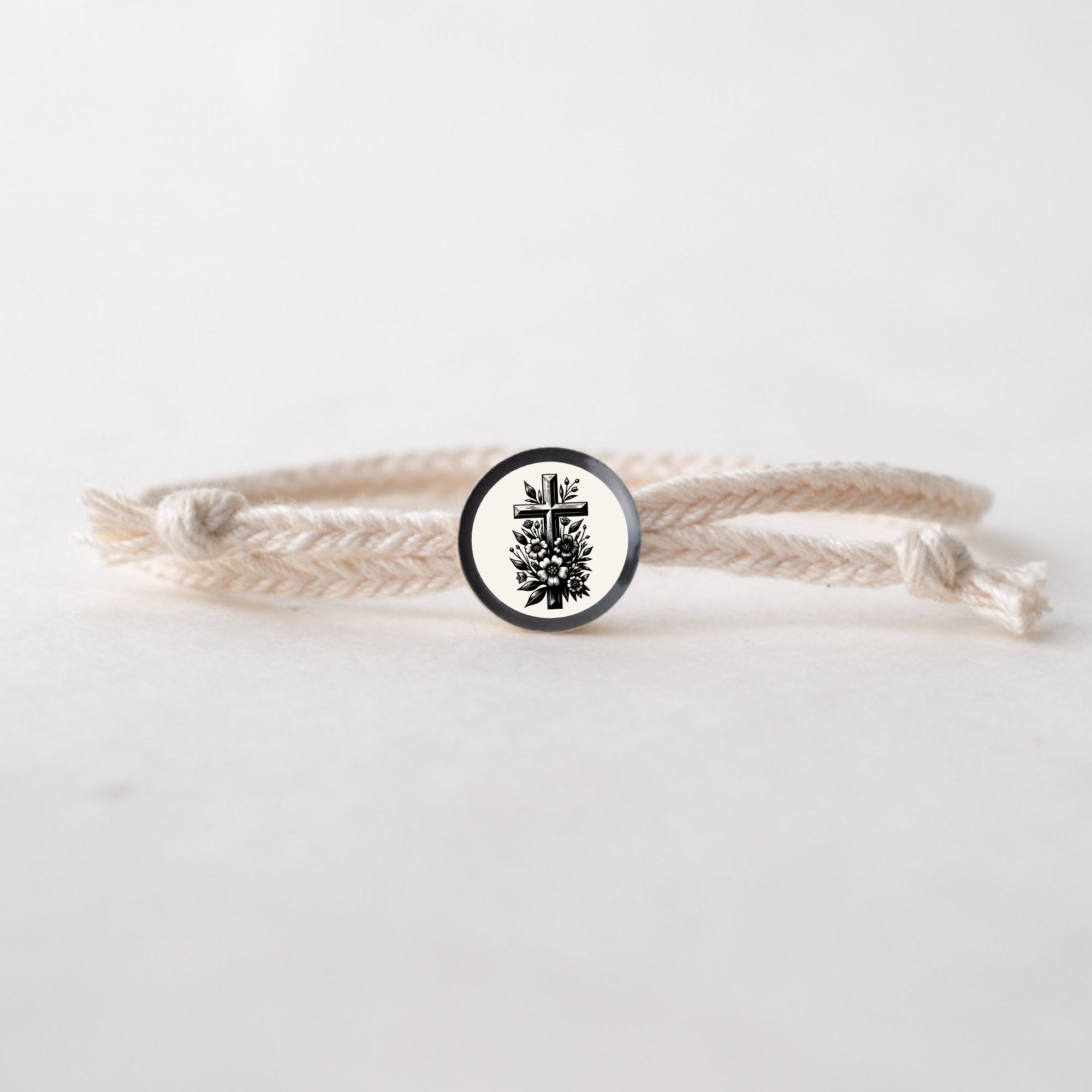 Daily Bible Verse Beacon Bracelet - Hand-woven Cord
