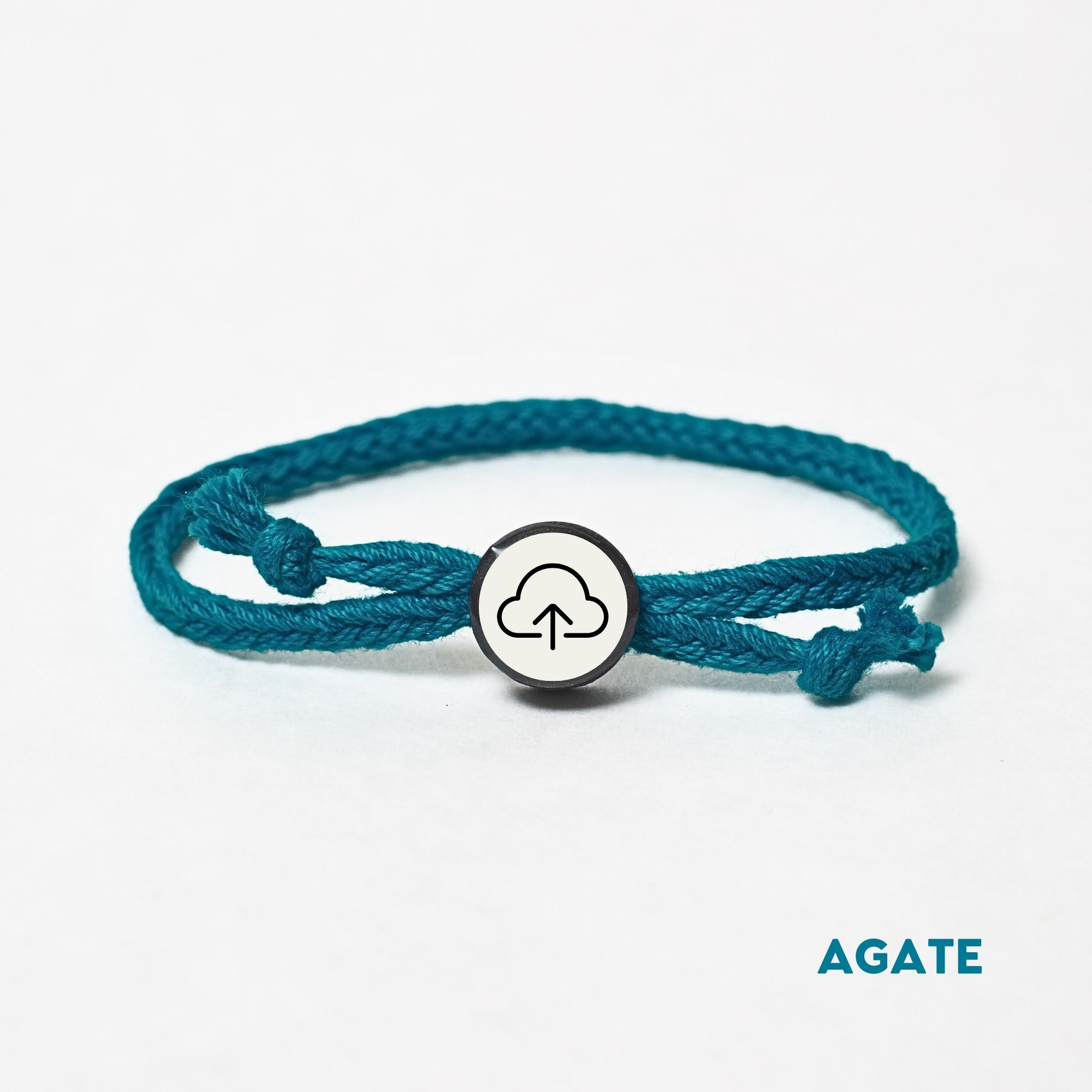 Tap Beacon Bracelets on Hand-woven Cord