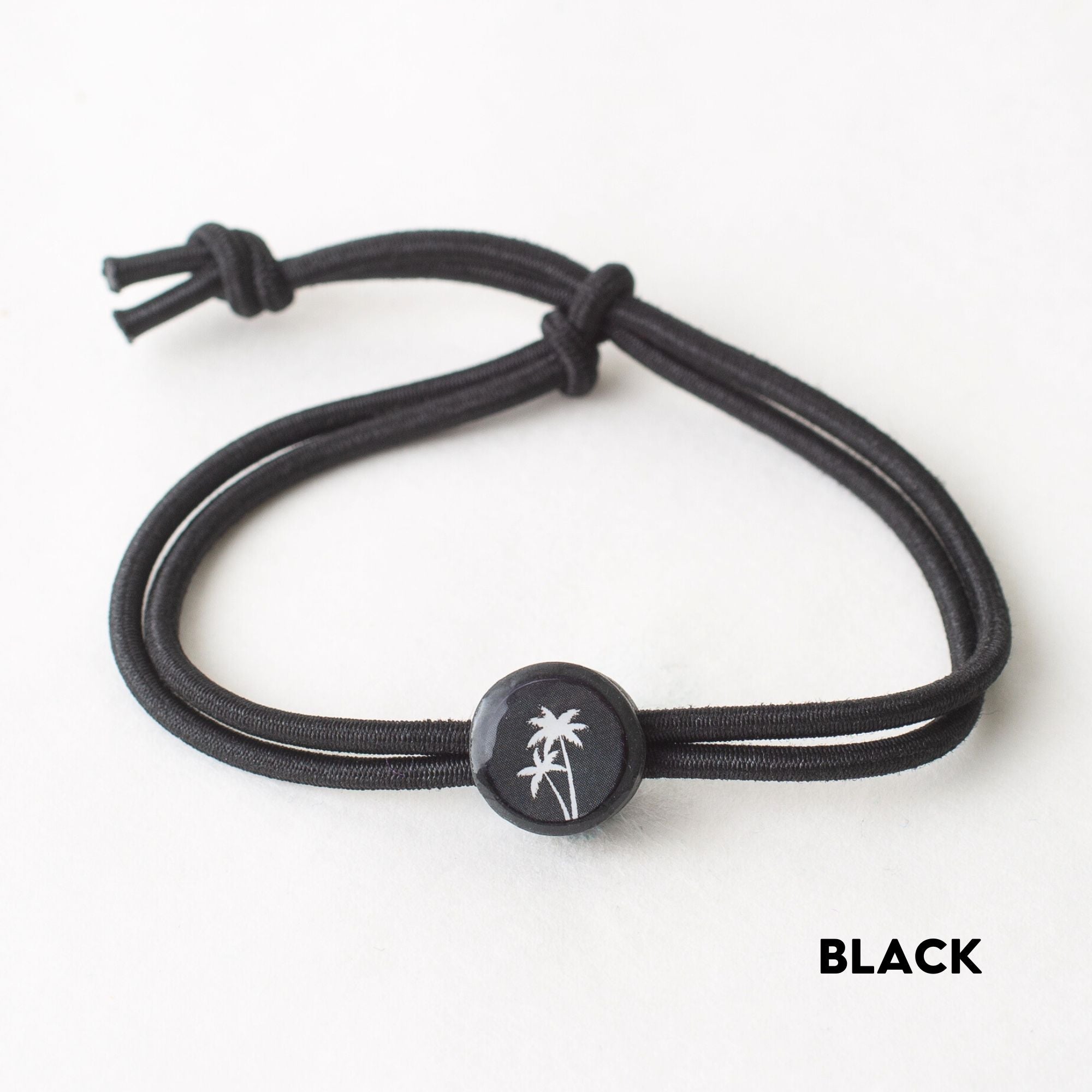 Daily Tap for Inspiration Beacon Bracelet - Palm Tree - Stretch Cord