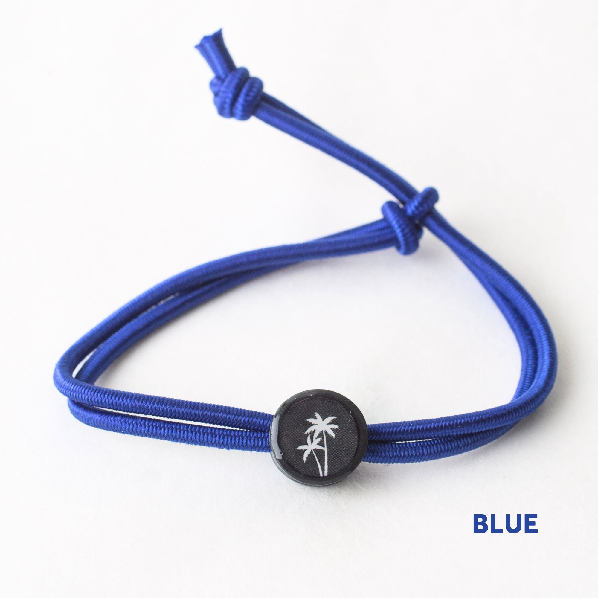 Daily Tap for Inspiration Beacon Bracelet - Palm Tree - Stretch Cord