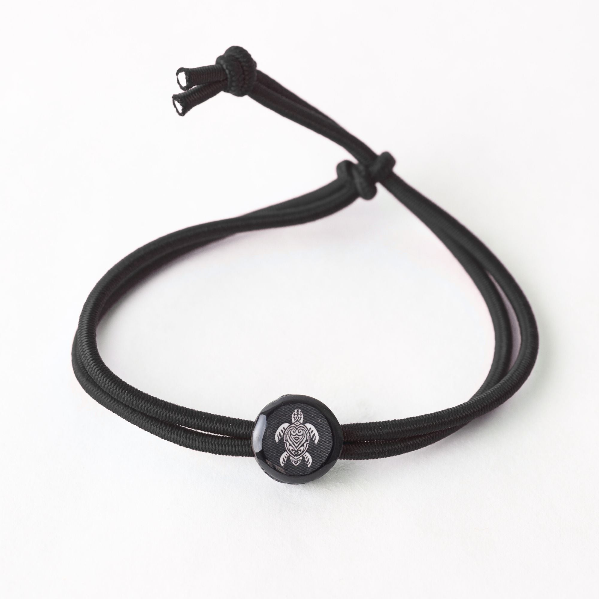 Daily Tap for Inspiration Beacon Bracelet - Sea Turtle - Stretch Cord
