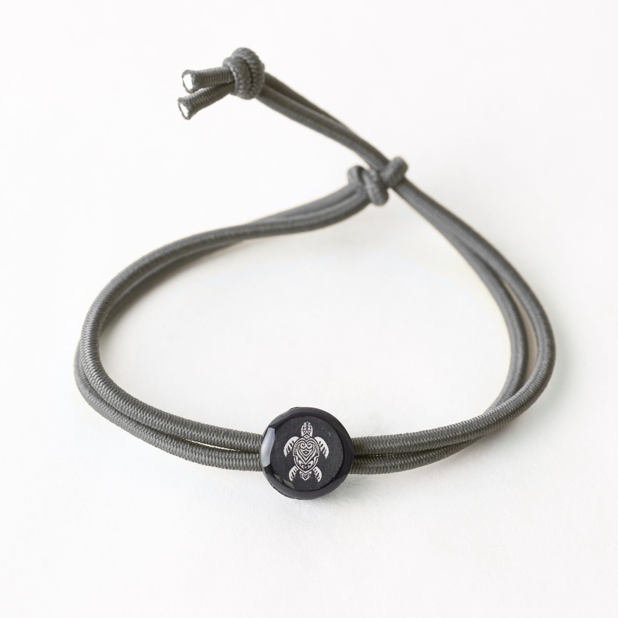 Daily Tap for Inspiration Beacon Bracelet - Sea Turtle - Stretch Cord