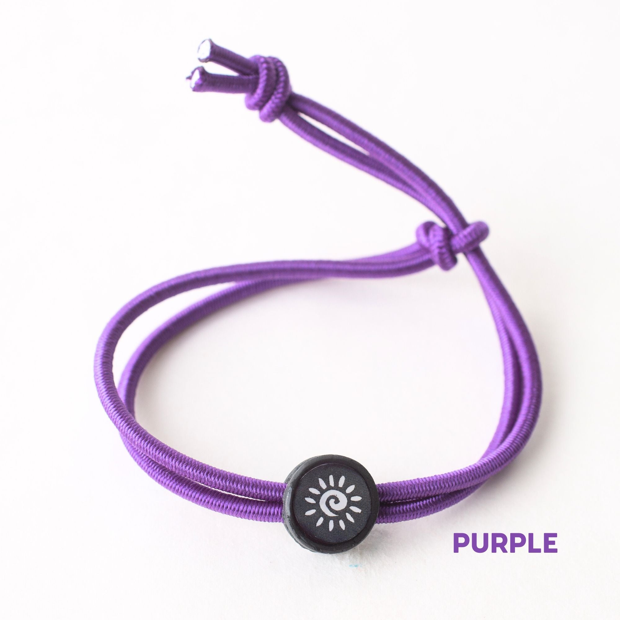 Daily Tap for Inspiration Beacon Bracelet - Sunshine - Stretch Cord