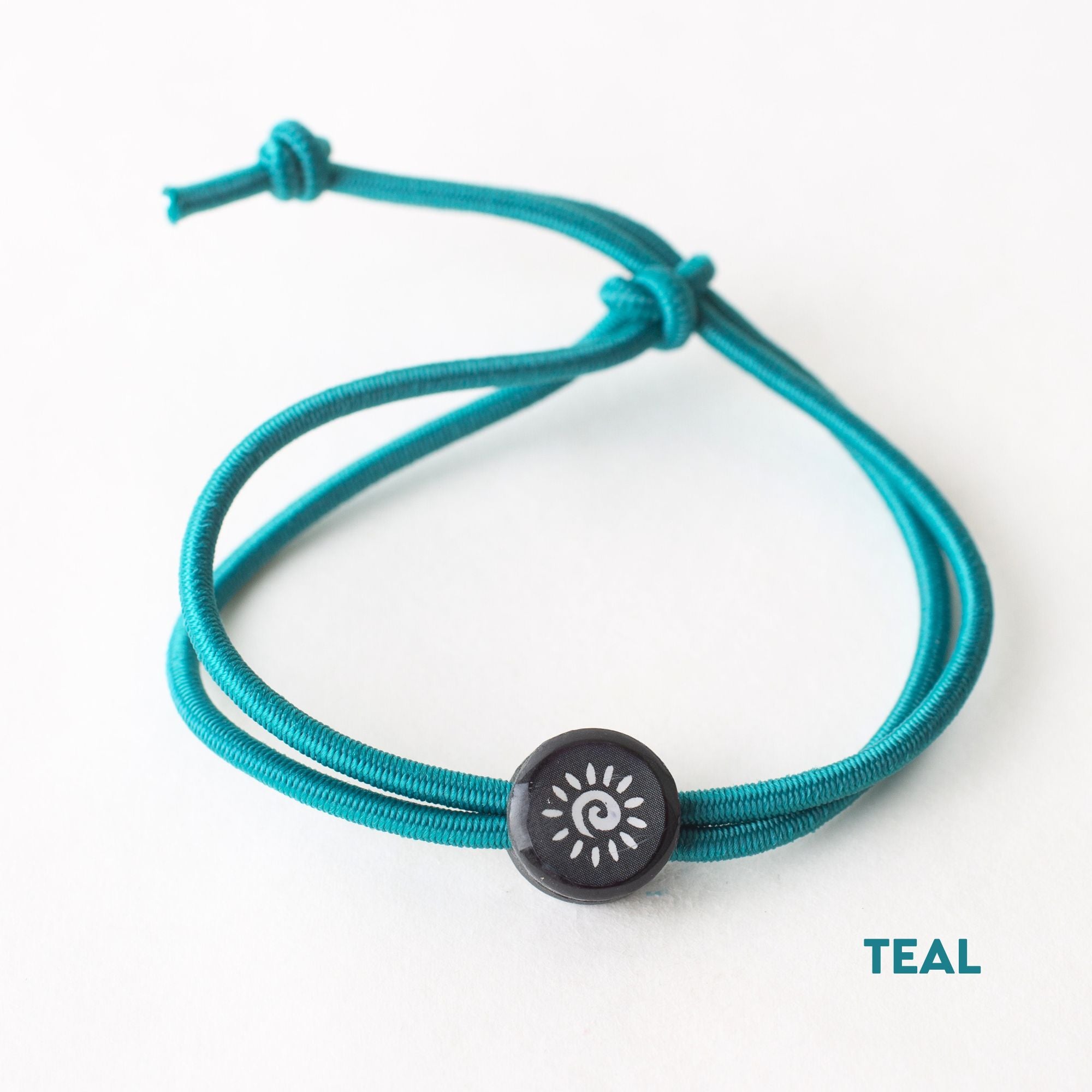 Daily Tap for Inspiration Beacon Bracelet - Sunshine - Stretch Cord