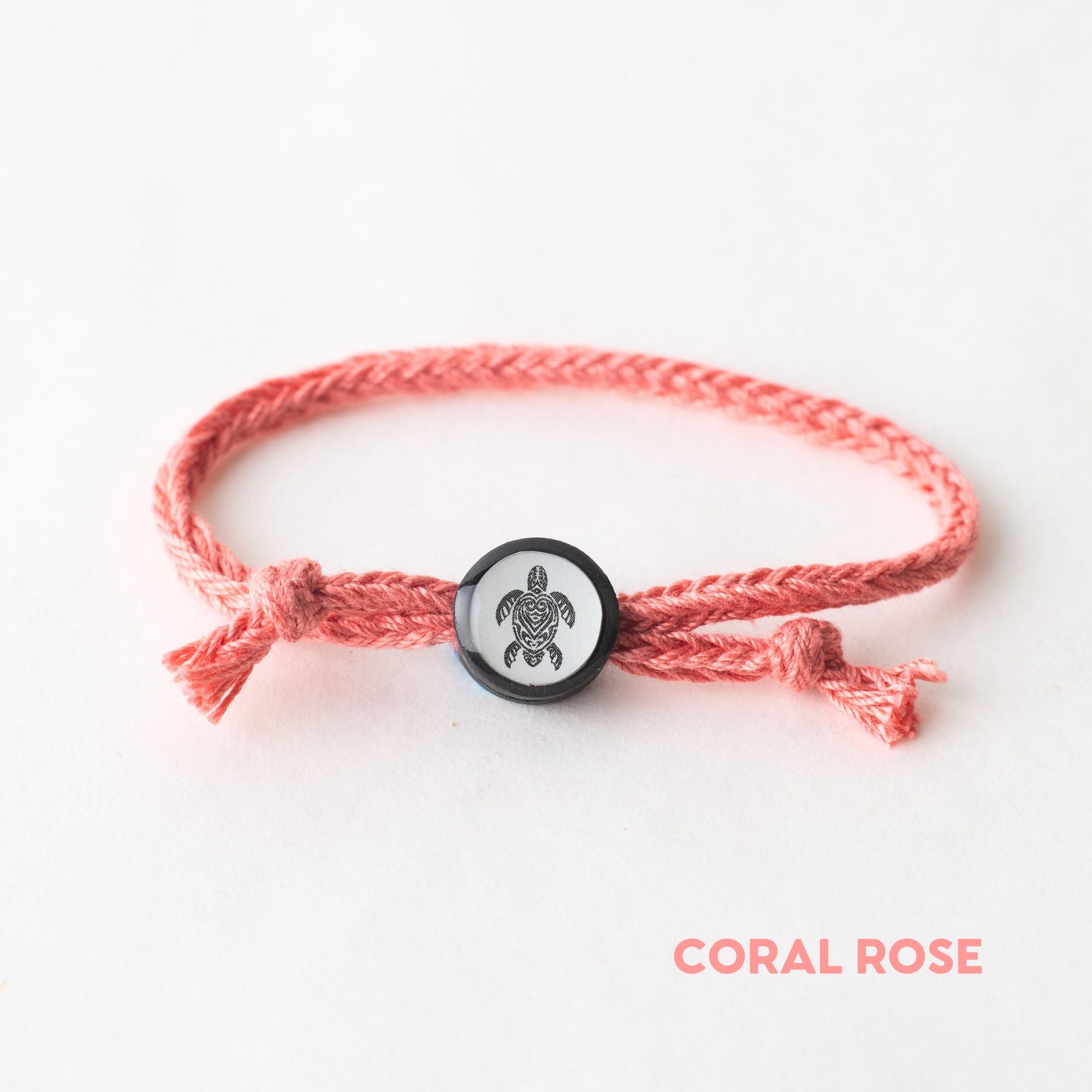 Daily Tap for Inspiration Beacon Bracelet - Sea Turtle - Woven Cord