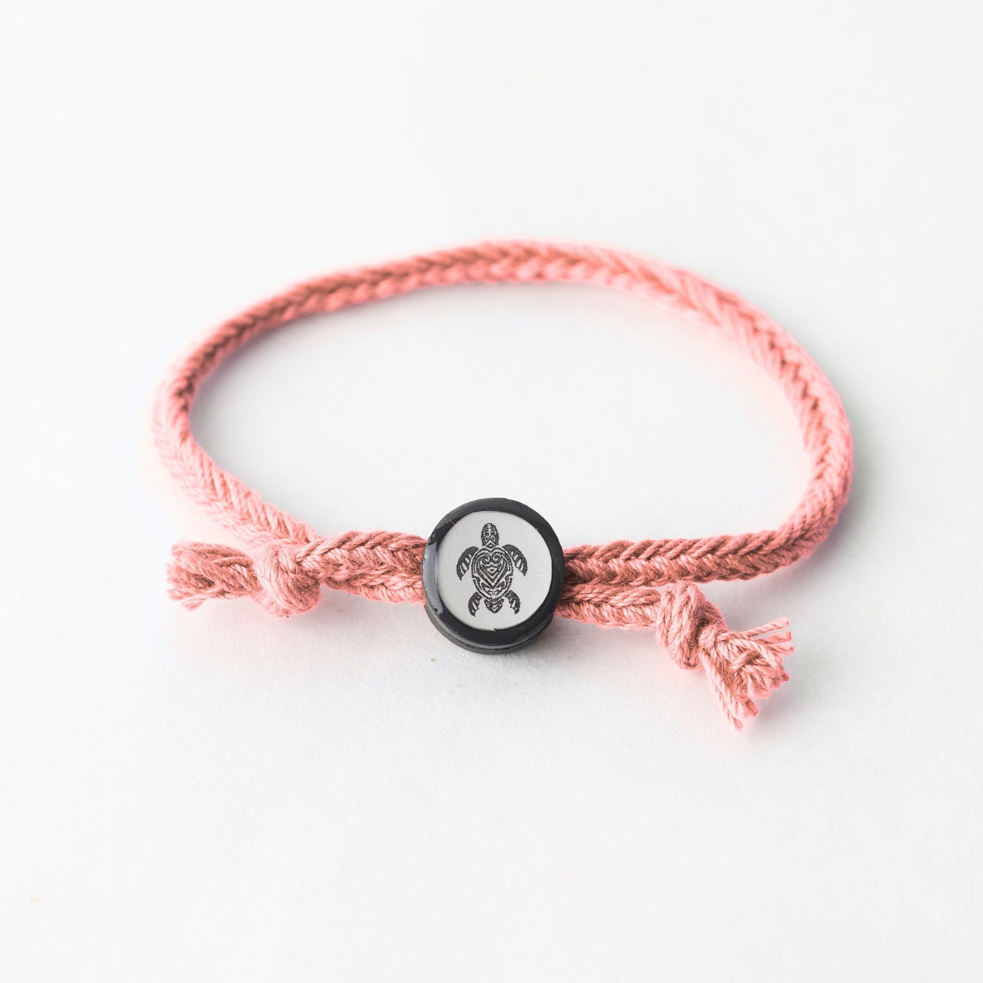 Daily Tap for Inspiration Beacon Bracelet - Sea Turtle - Woven Cord