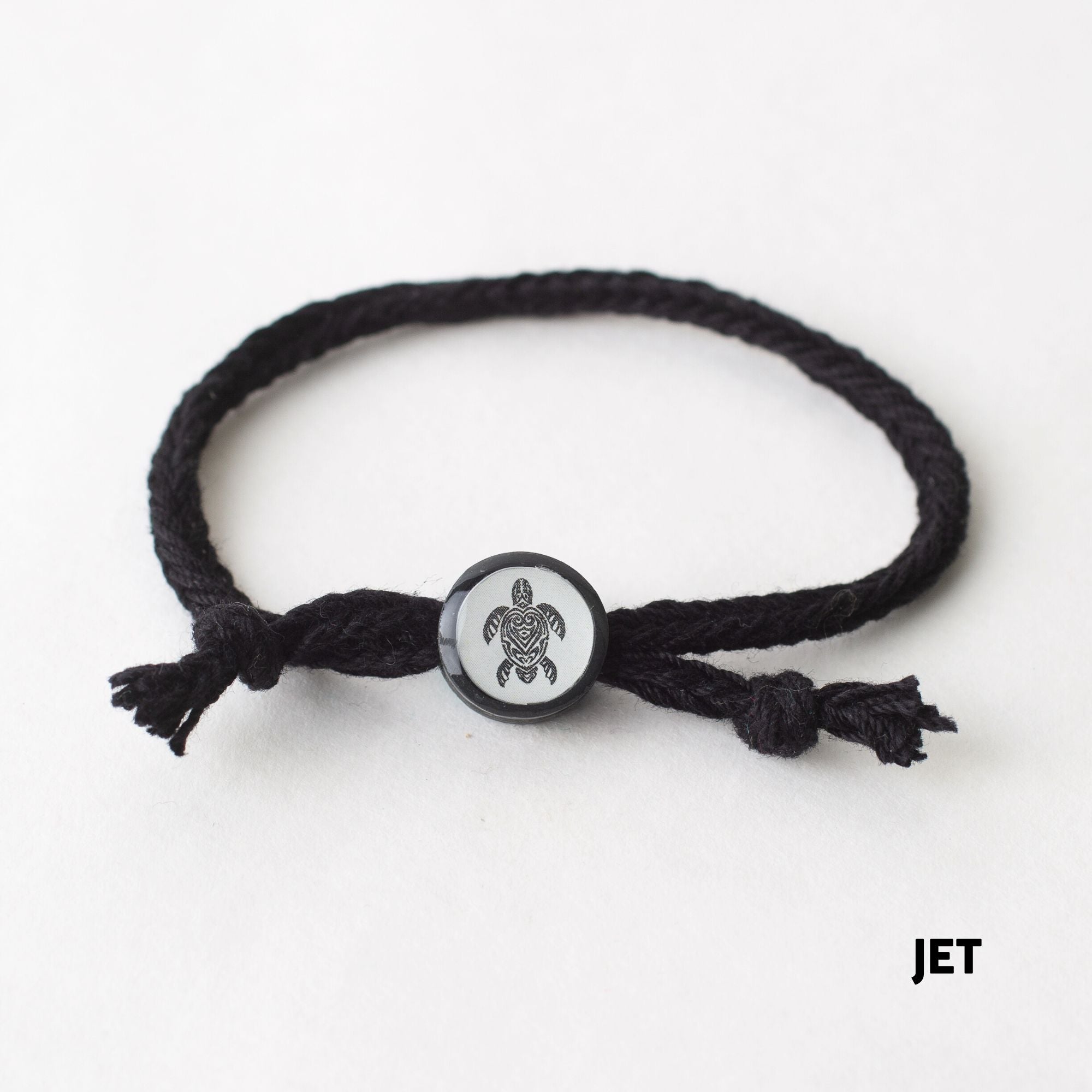 Daily Tap for Inspiration Beacon Bracelet - Sea Turtle - Woven Cord