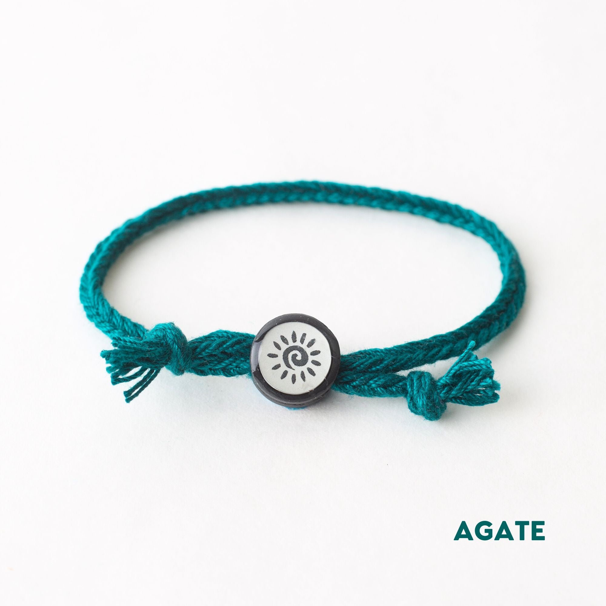 Daily Tap for Inspiration Beacon Bracelet - Sunshine - Woven Cord