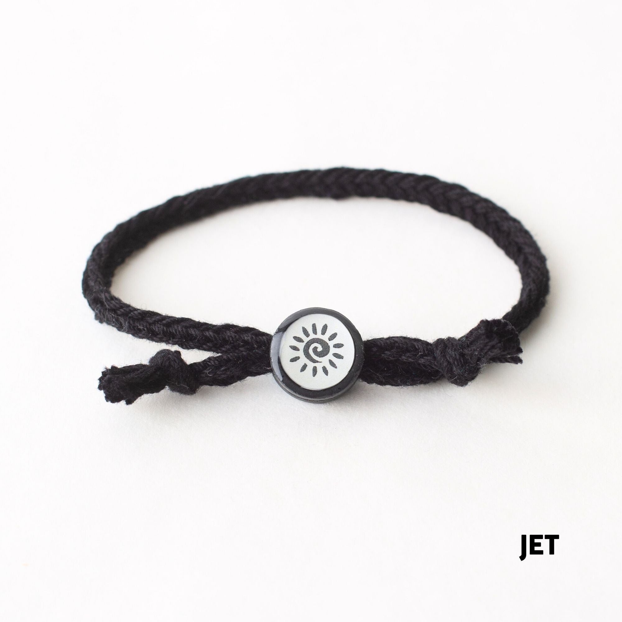 Daily Tap for Inspiration Beacon Bracelet - Sunshine - Woven Cord
