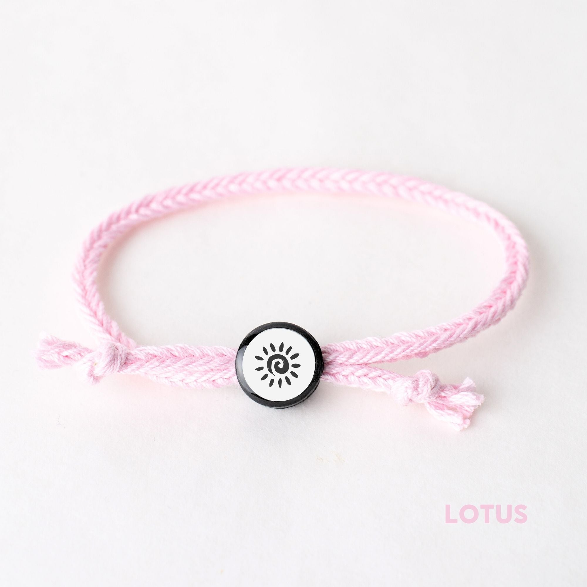 Daily Tap for Inspiration Beacon Bracelet - Sunshine - Woven Cord