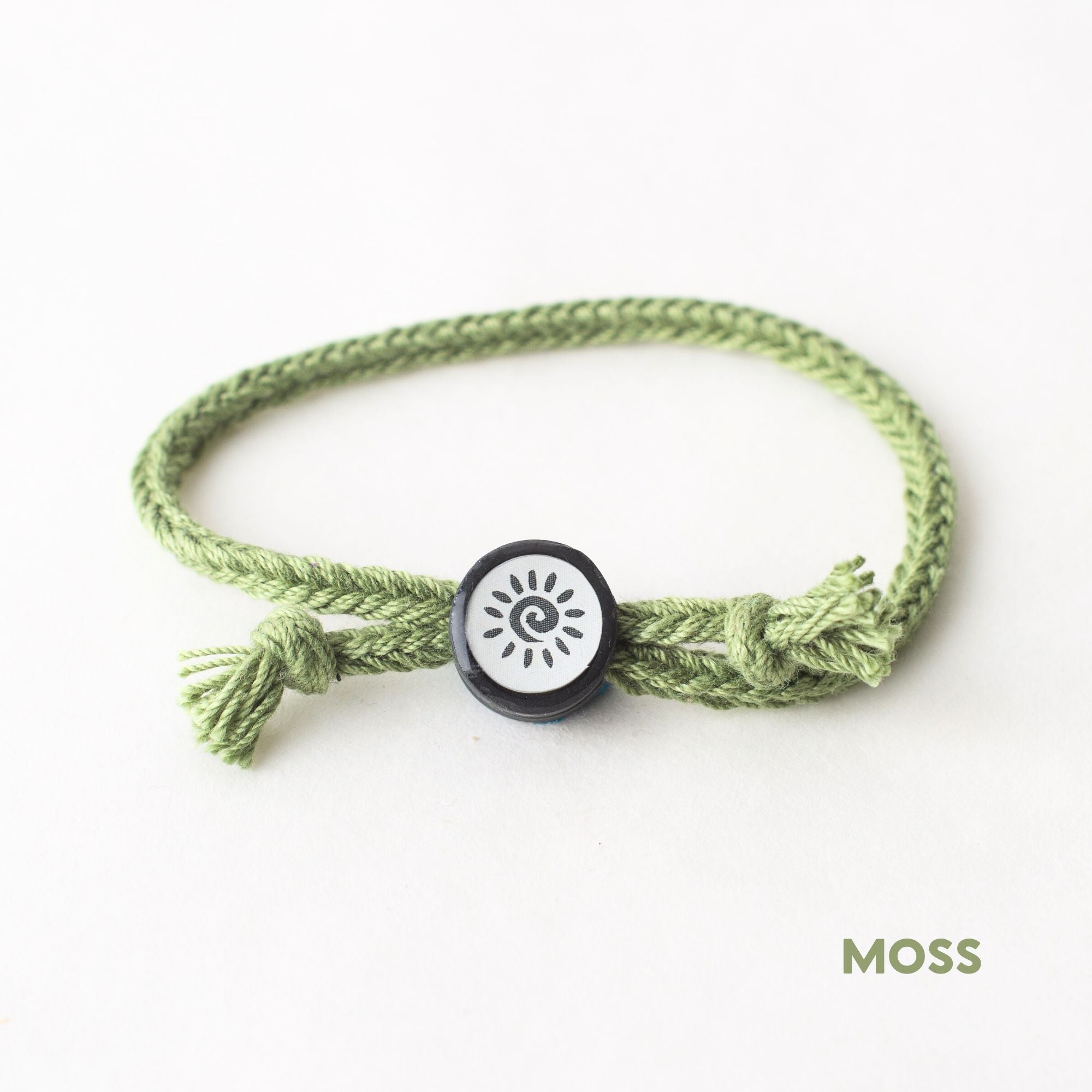 Daily Tap for Inspiration Beacon Bracelet - Sunshine - Woven Cord