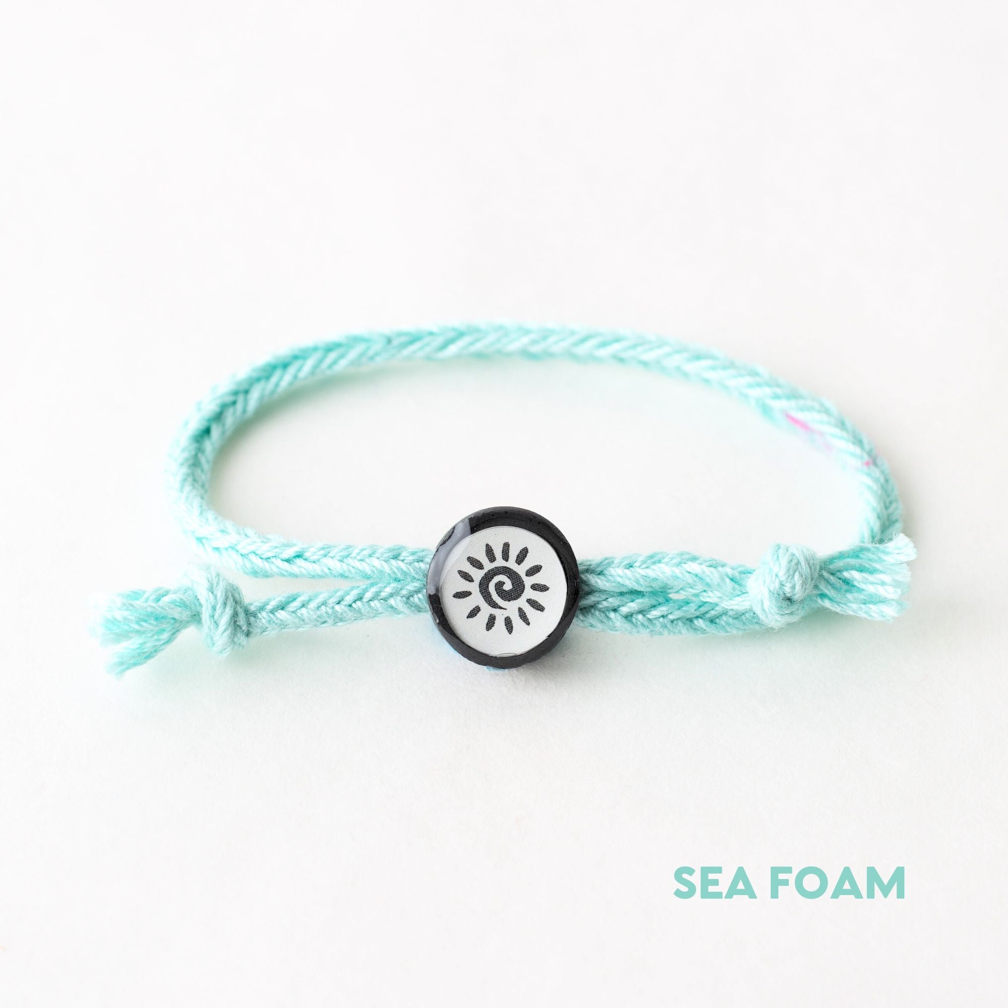 Daily Tap for Inspiration Beacon Bracelet - Sunshine - Woven Cord