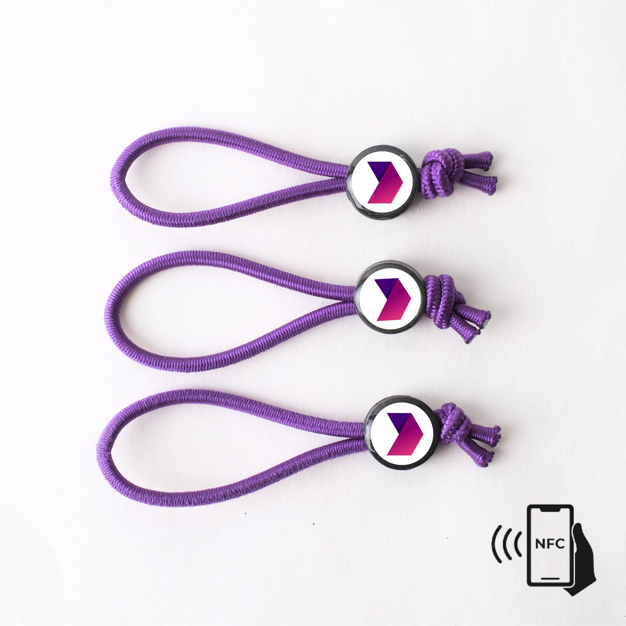 Custom Beacon Smart Product - Zipper Tags - BULK