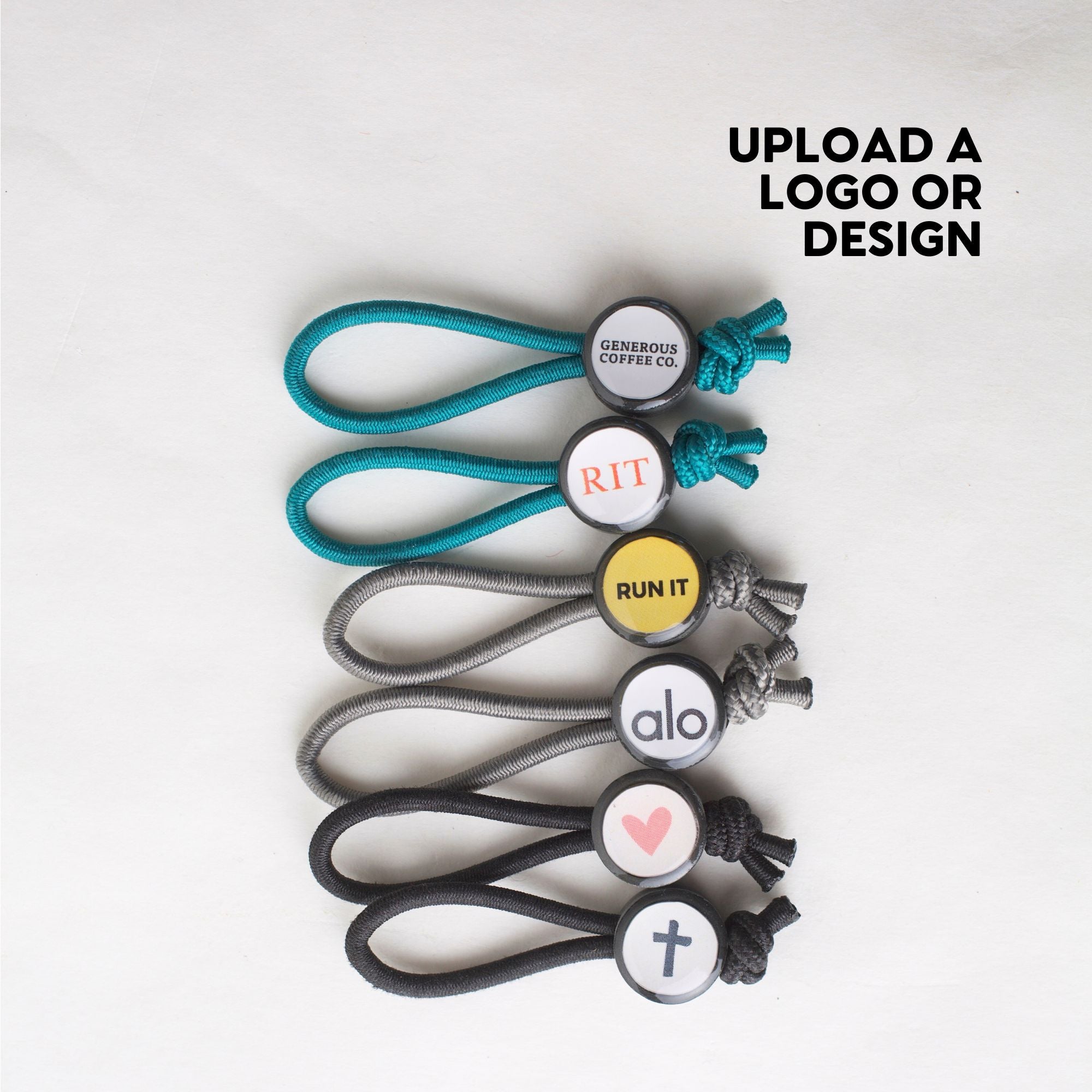 Custom Beacon Smart Product - Zipper Tags - BULK
