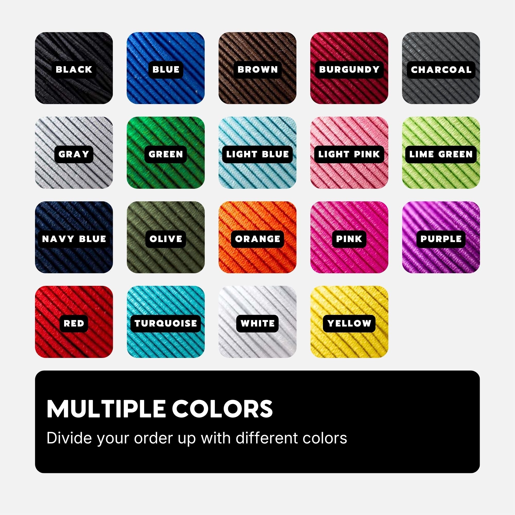 Lovely Bracelets on Elastic Cord