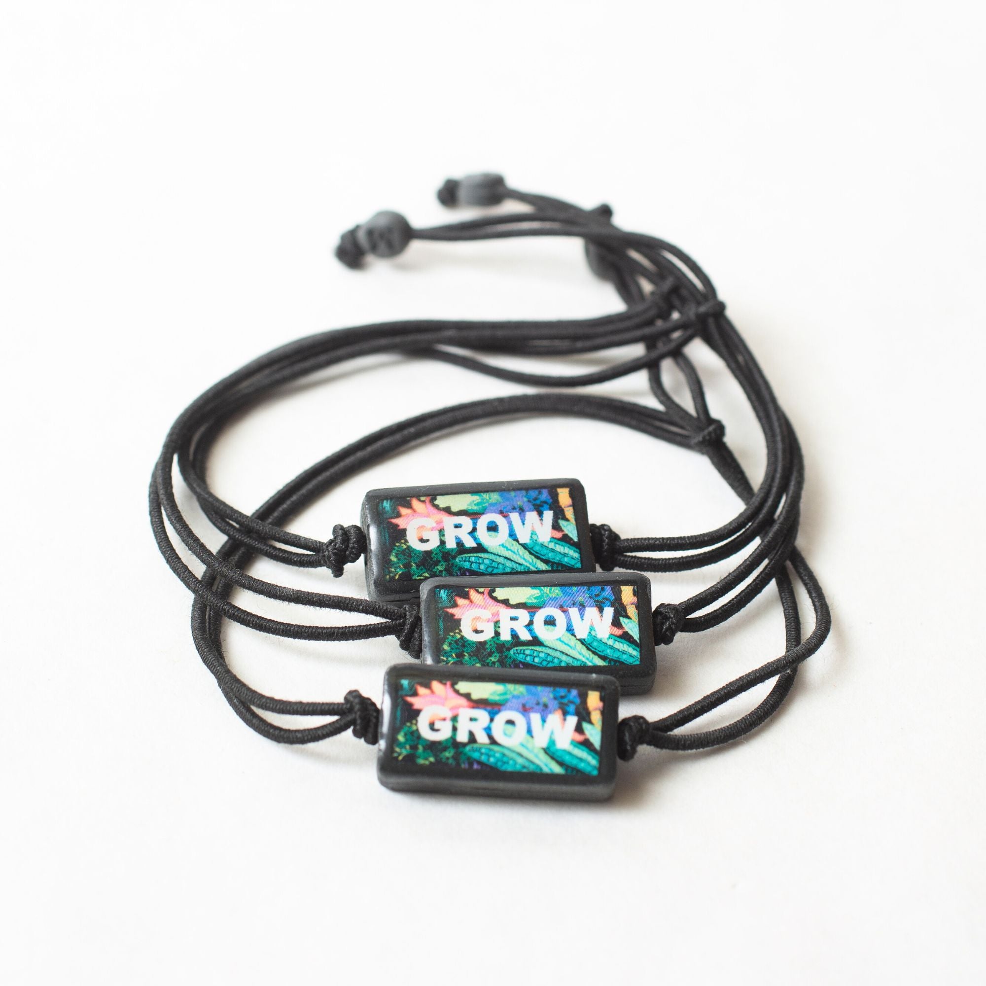 Frame Bracelets on Elastic Cord - Rectangle