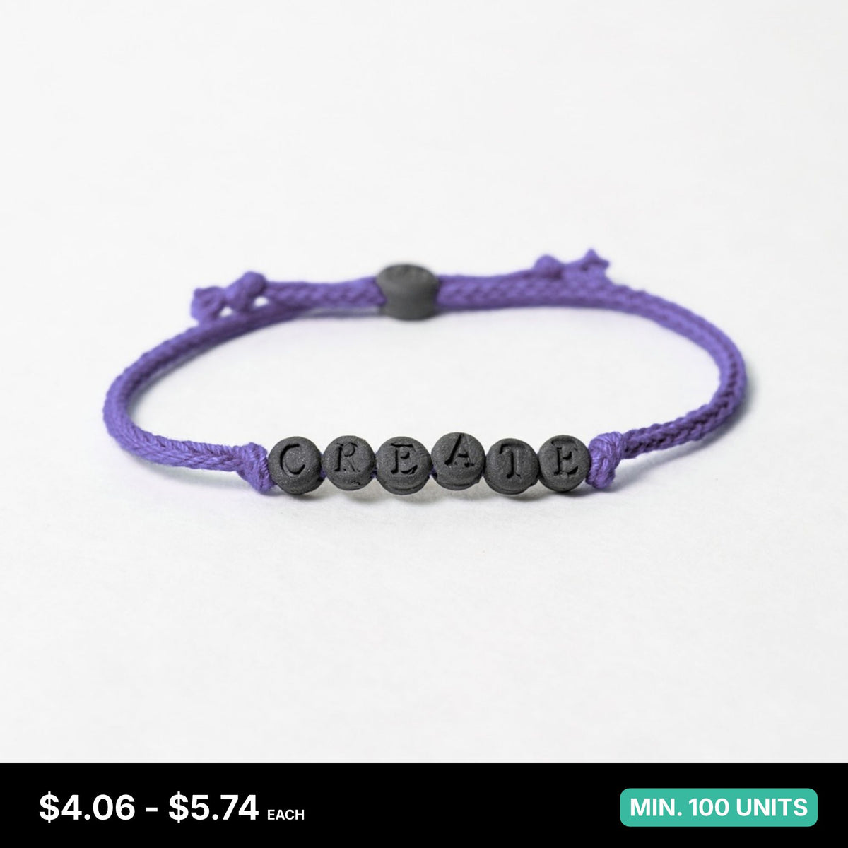 Incognito Friendship Bracelets with Clay Beads on Fine Weave