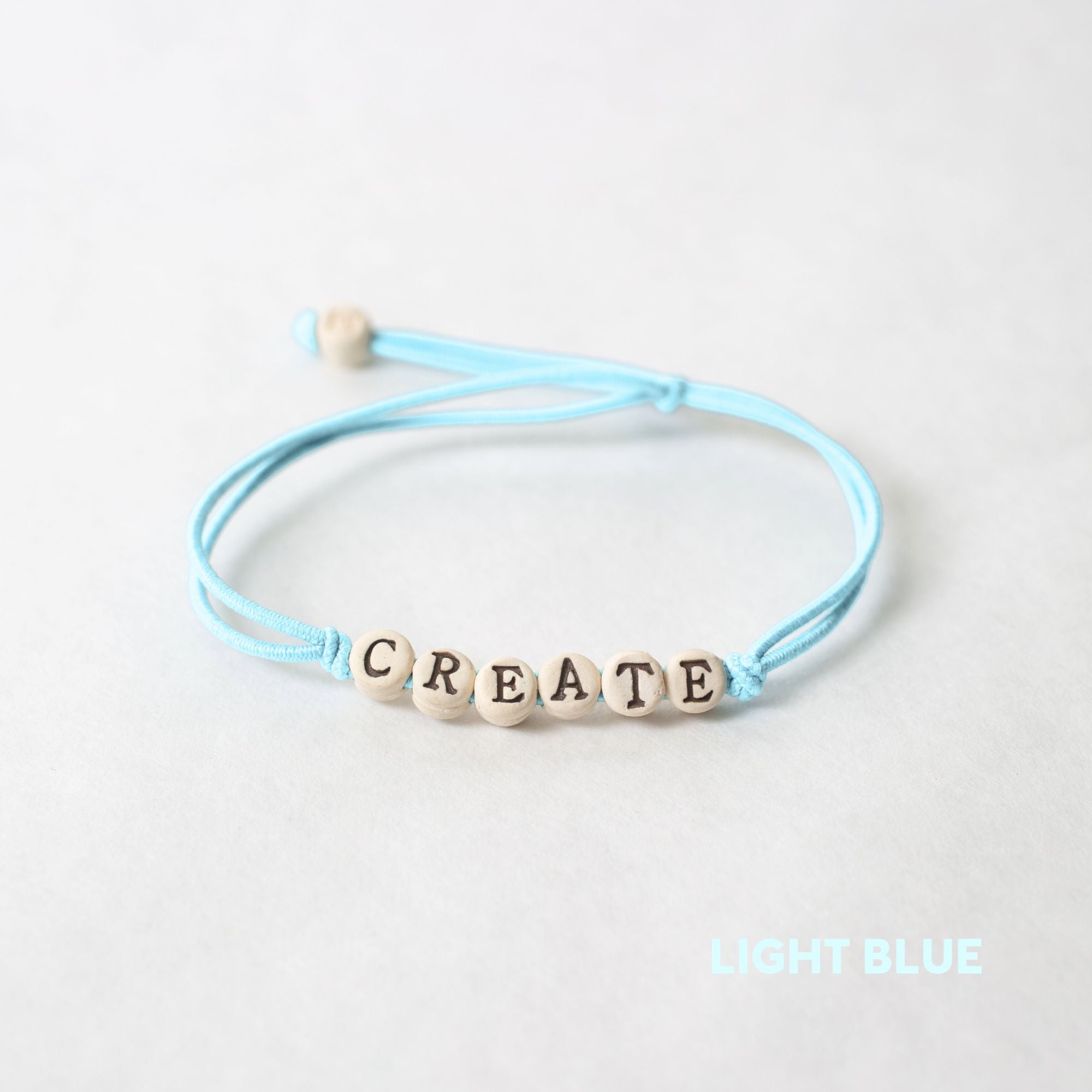 Custom Friendship Bracelets with Elastic Band - BULK