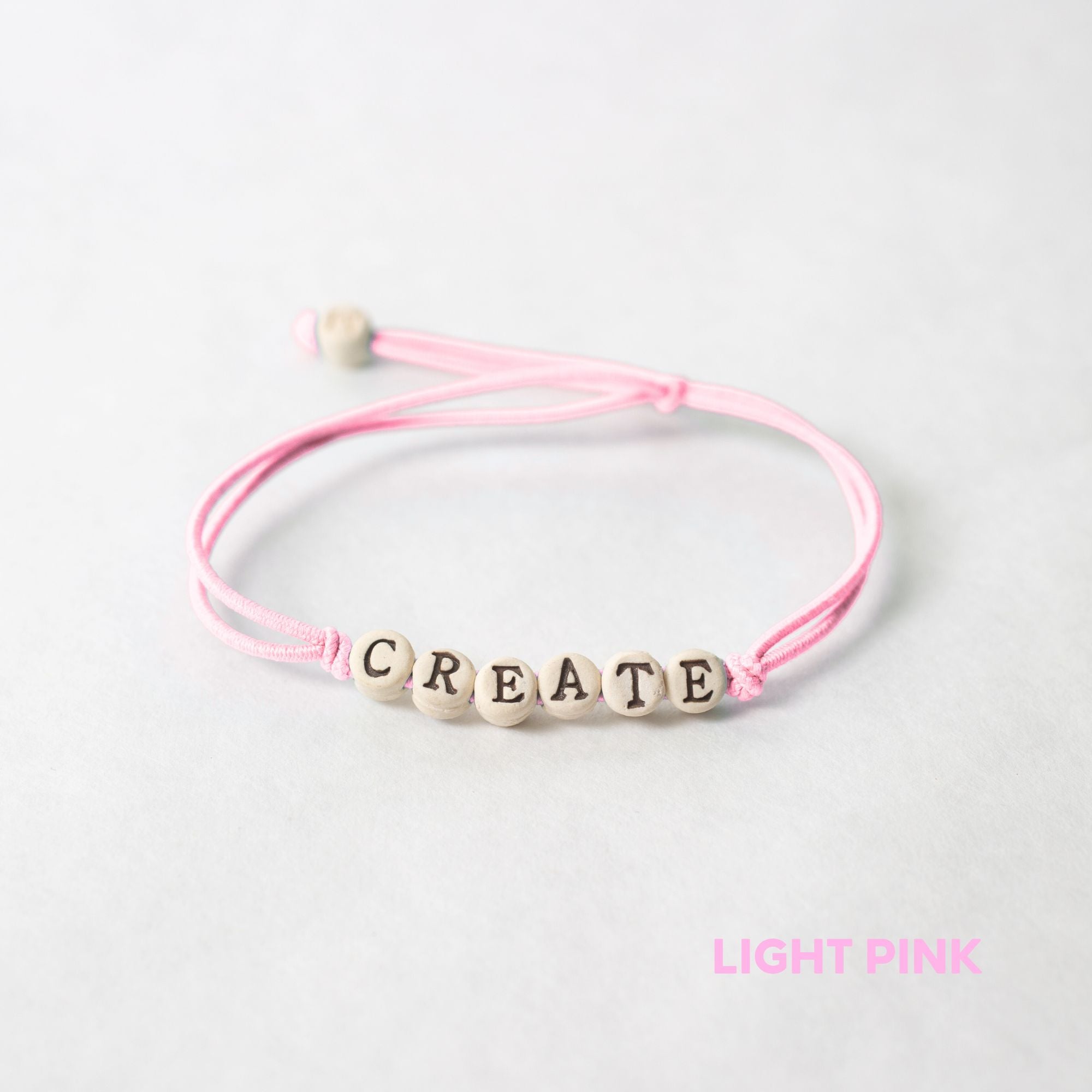 Custom Friendship Bracelets with Elastic Band - BULK