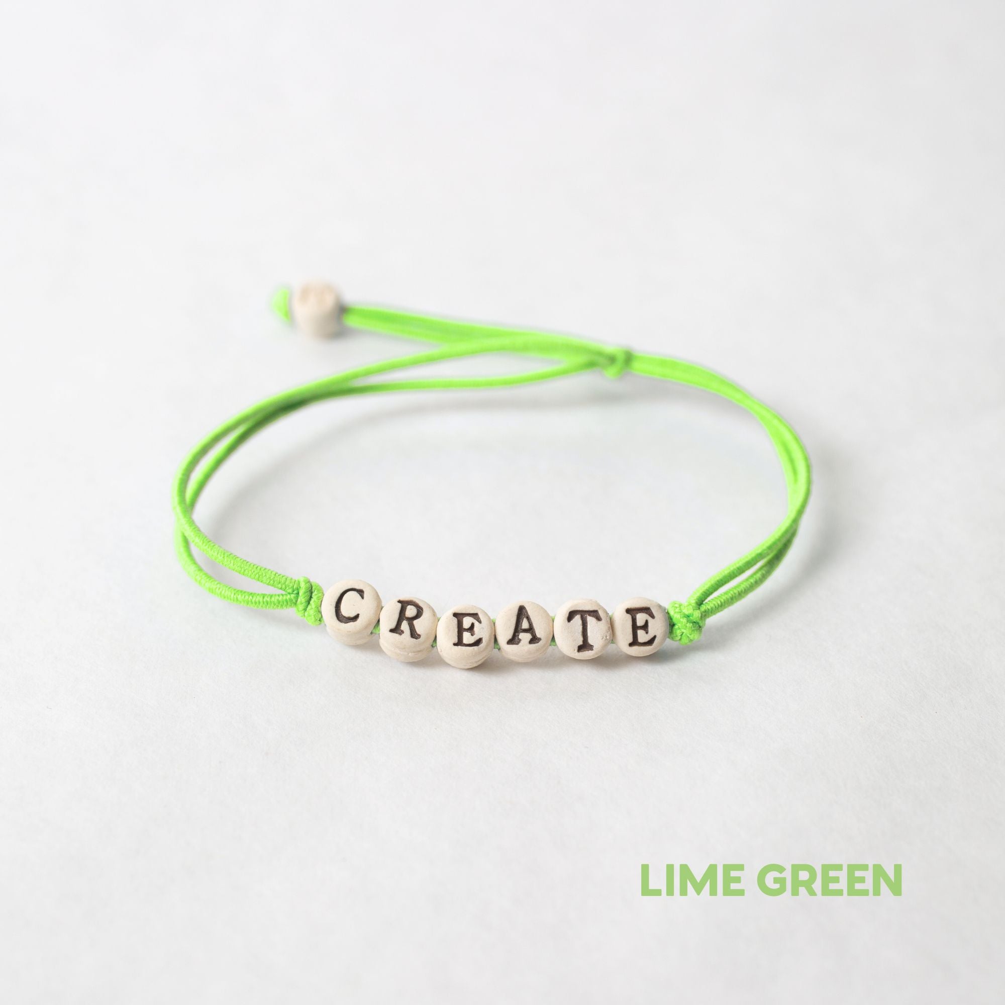 Custom Friendship Bracelets with Elastic Band - BULK