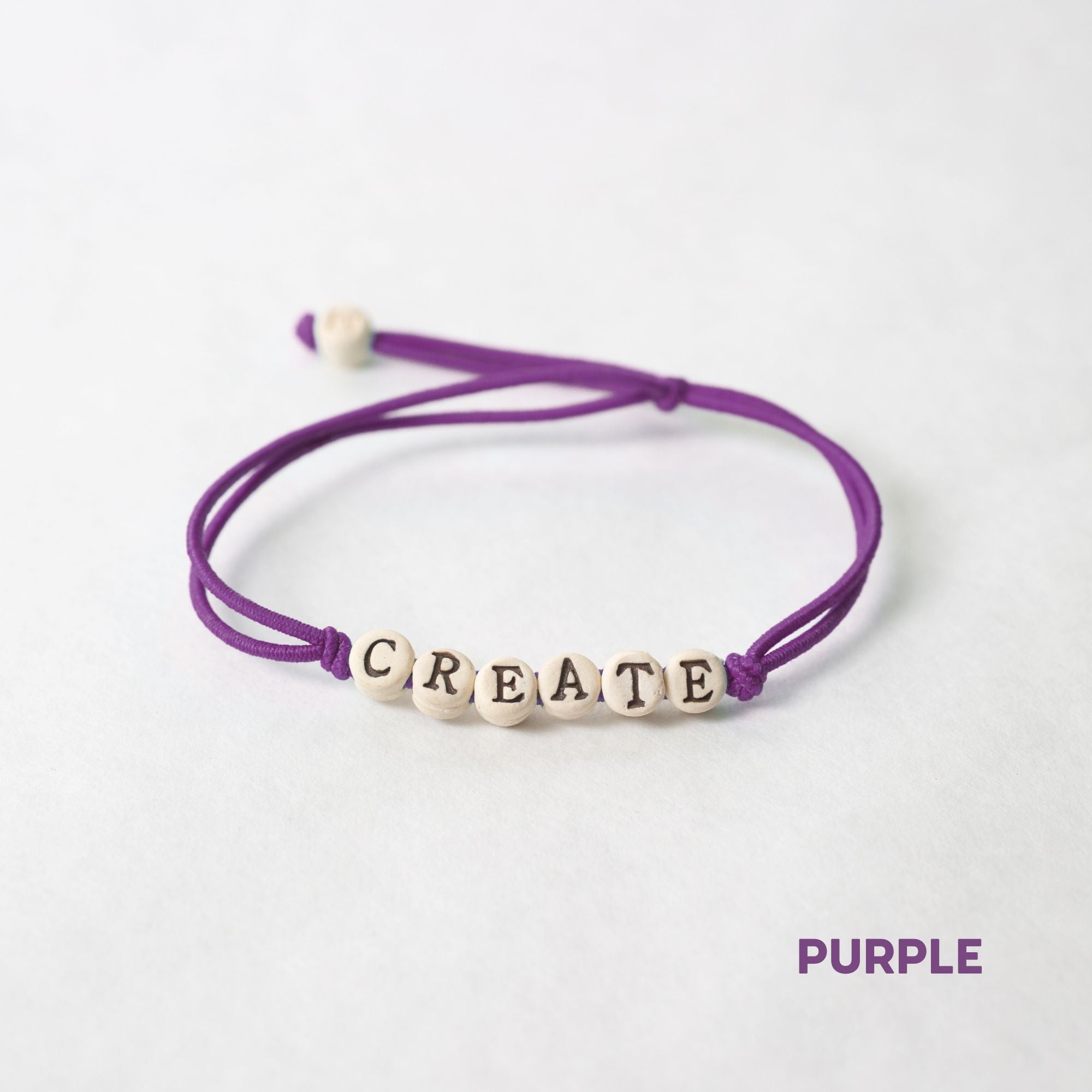 Custom Friendship Bracelets with Elastic Band - BULK