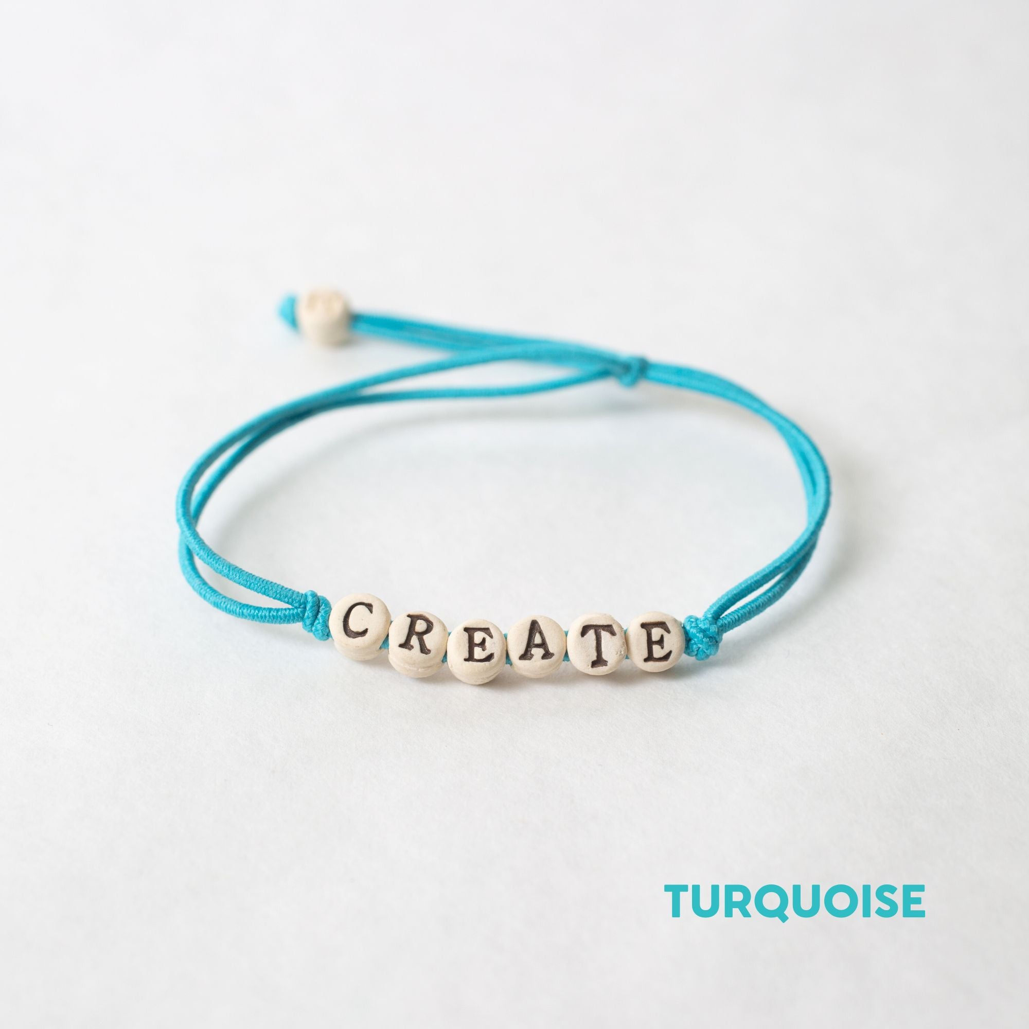 Custom Friendship Bracelets with Elastic Band - BULK