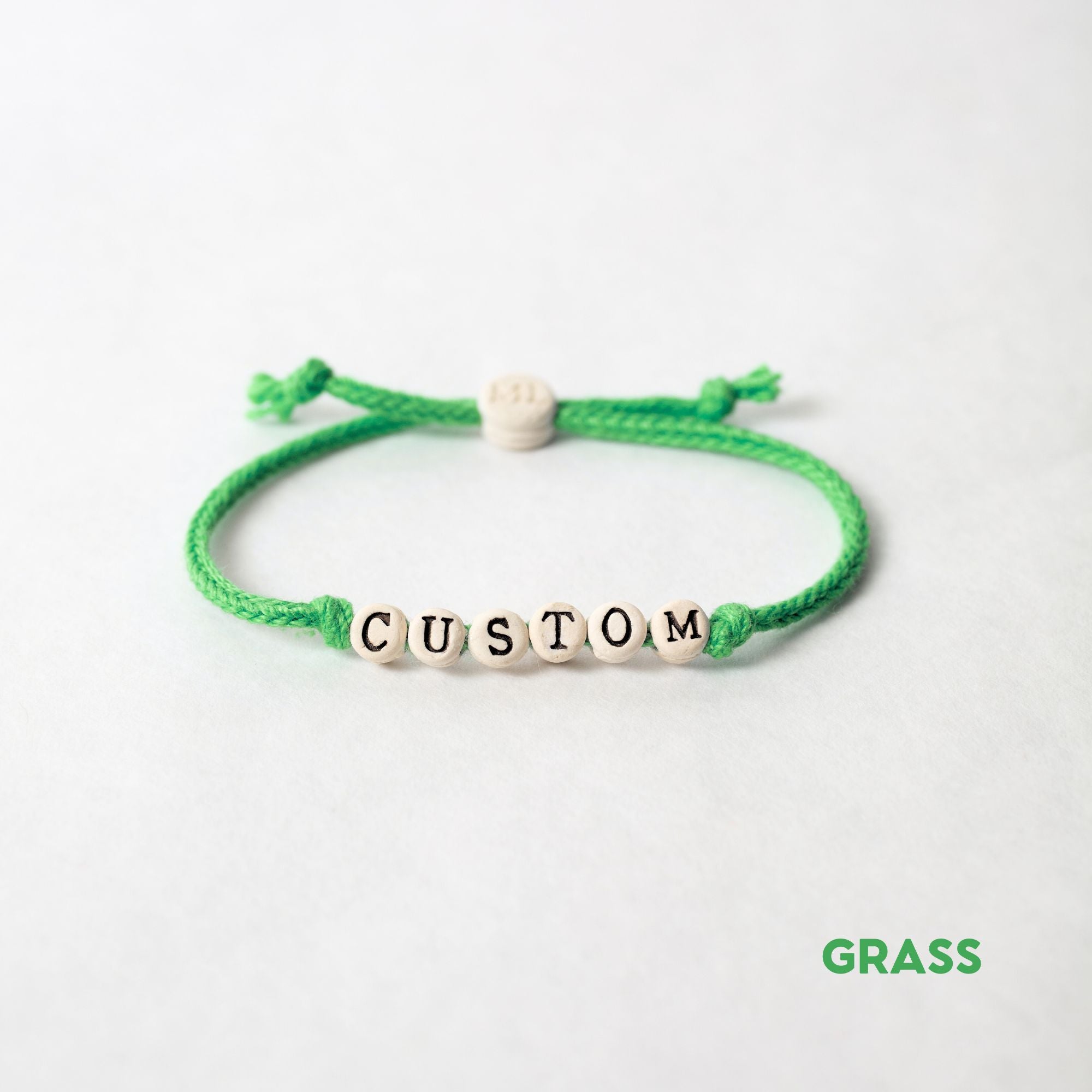 Custom Friendship Bracelets on Woven Cord - BULK