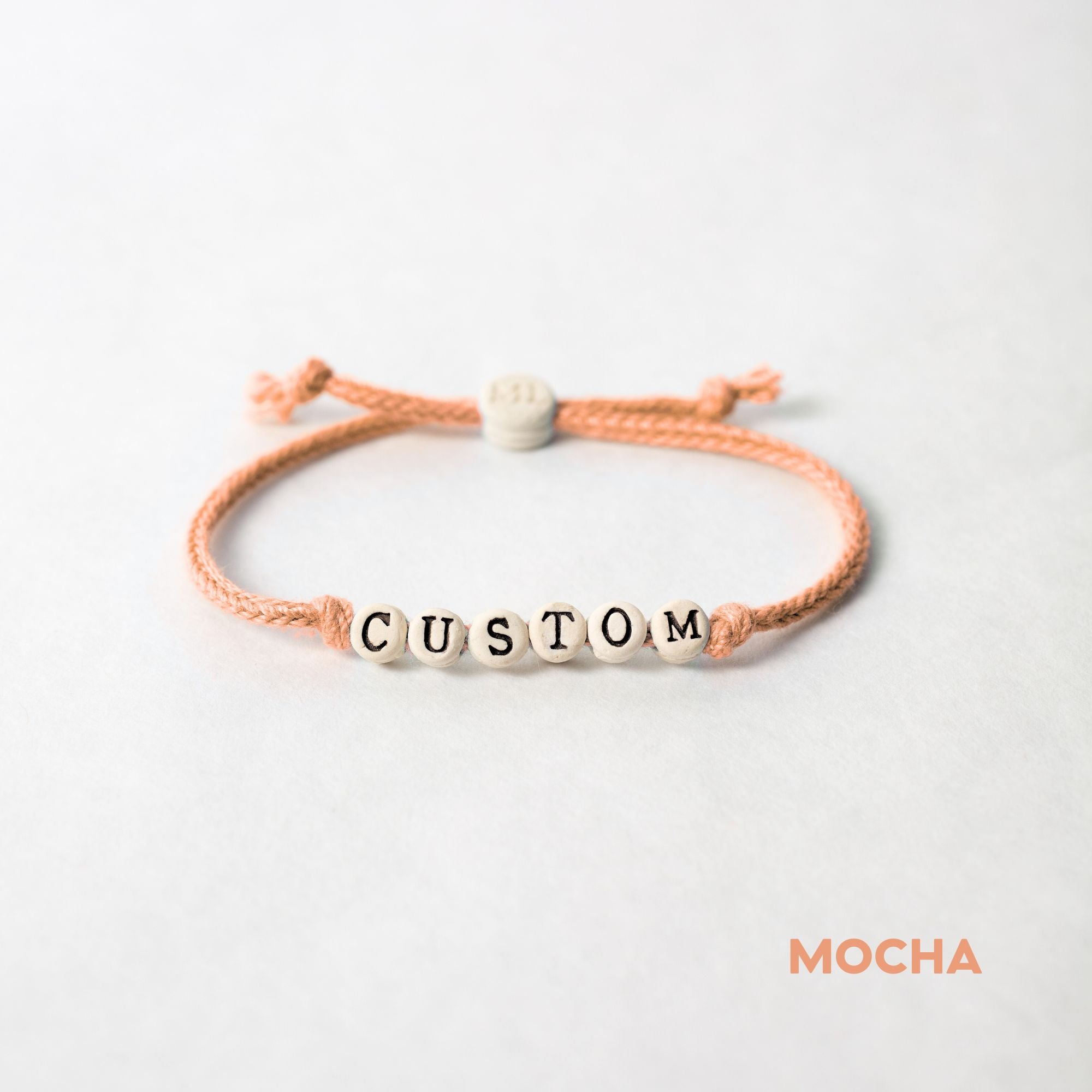 Custom Friendship Bracelets on Woven Cord - BULK