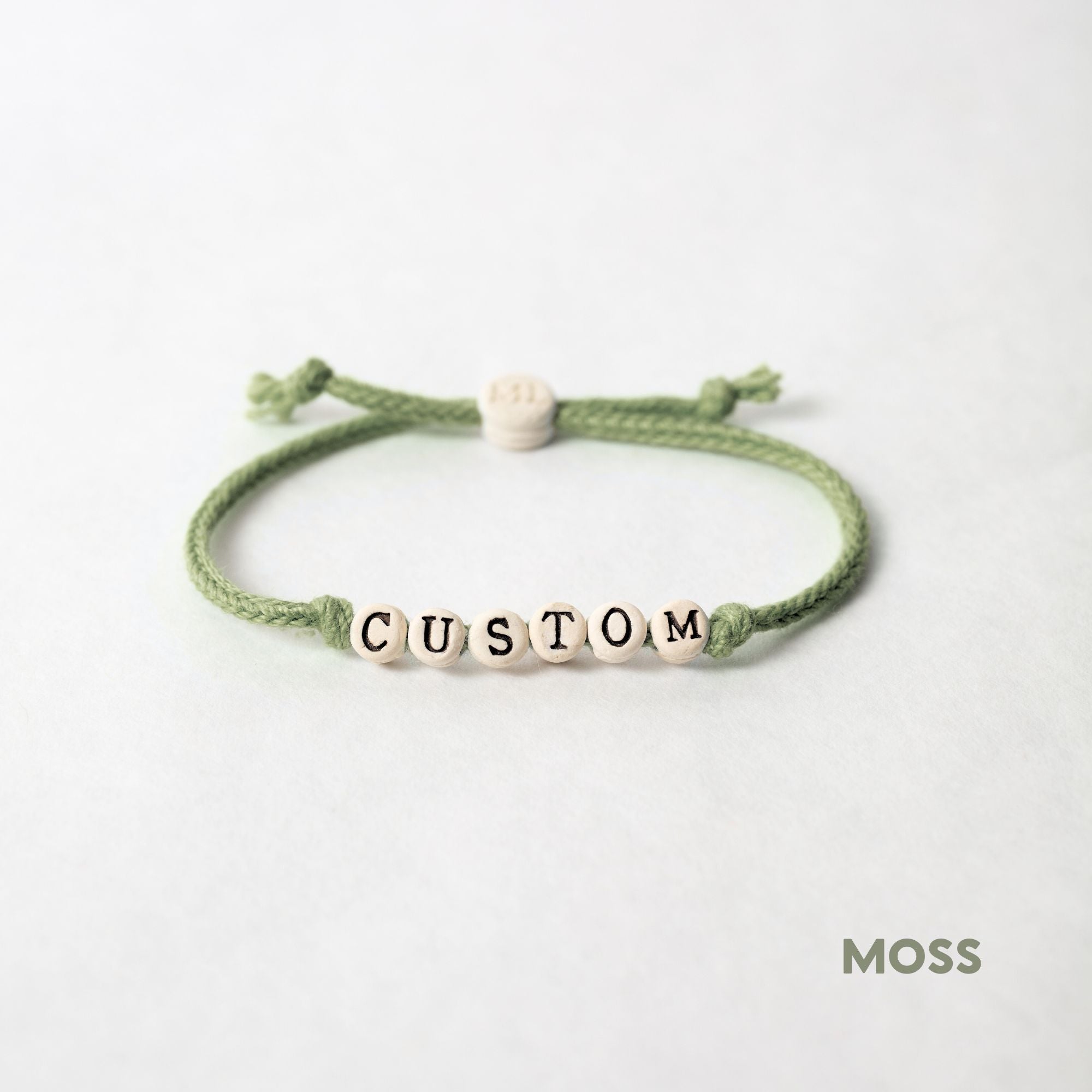 Custom Friendship Bracelets on Woven Cord - BULK